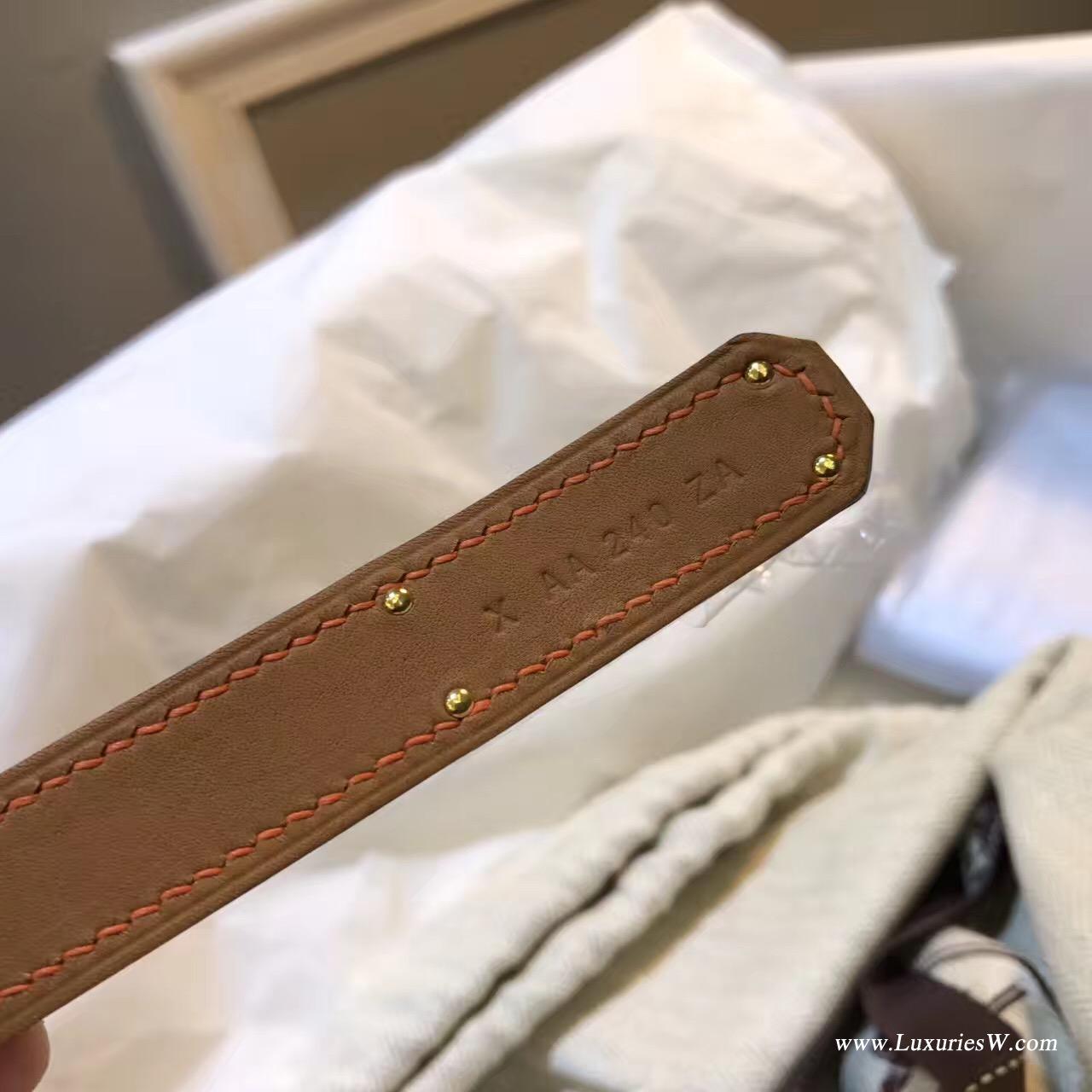 Kelly Belt Epsom CK93 Orange经典橙色腰带 纯手工