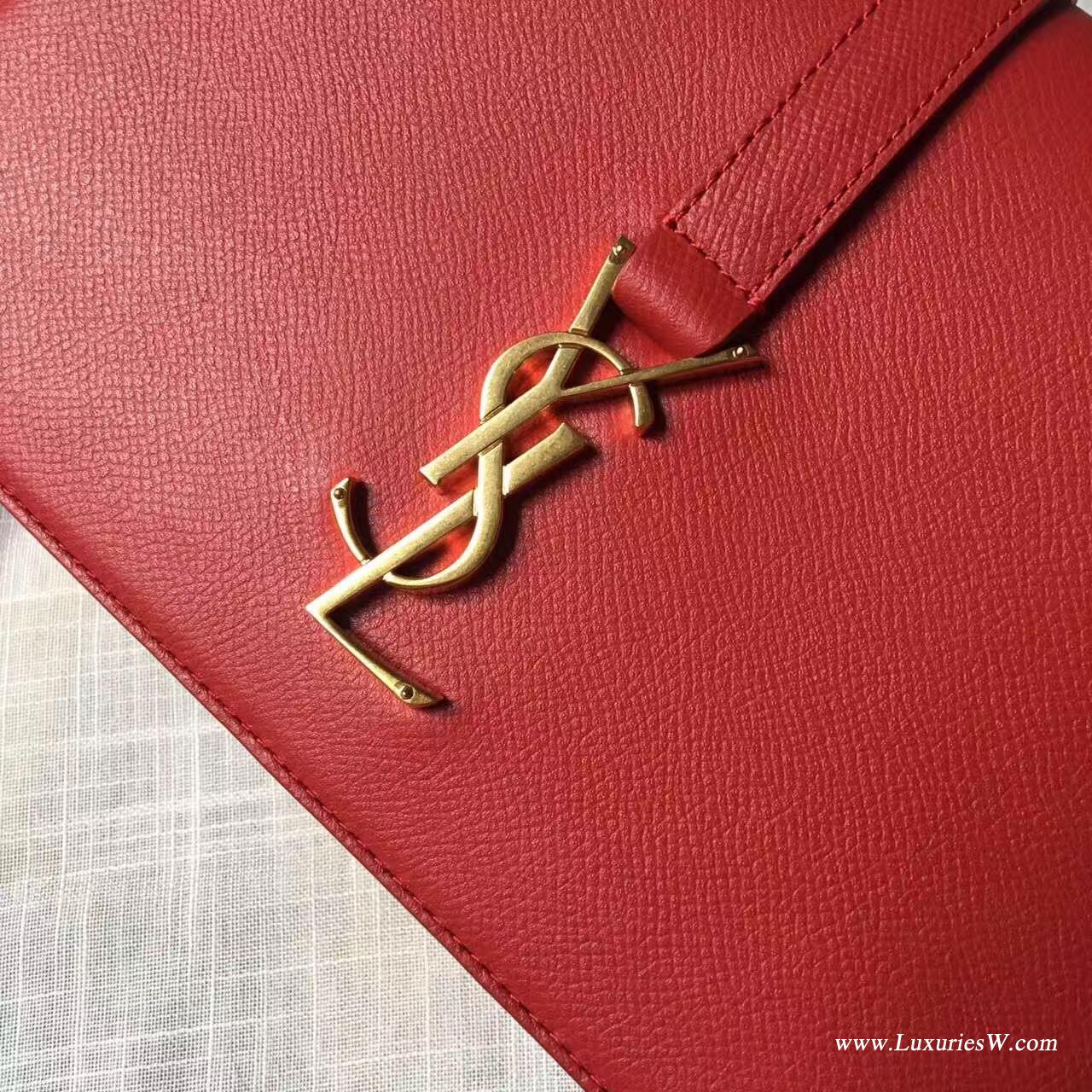 聖羅蘭YSL中号MONOGRAM SAINT LAURENT UNIVERSITÉ粒纹真皮包