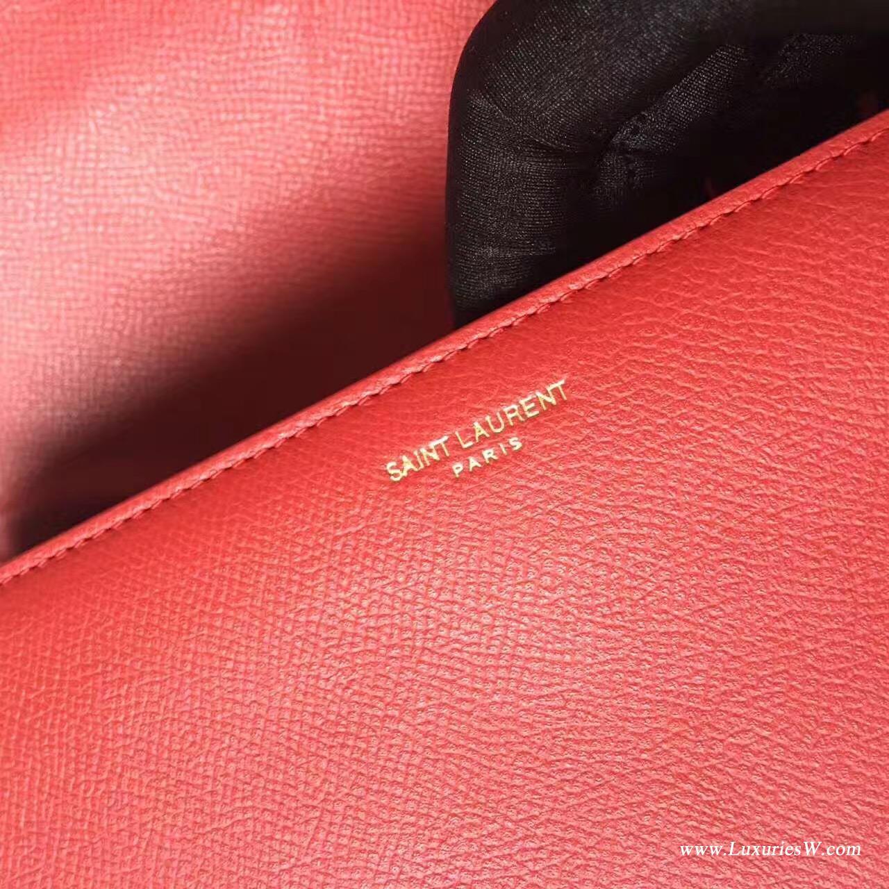 聖羅蘭YSL中号MONOGRAM SAINT LAURENT UNIVERSITÉ粒纹真皮包