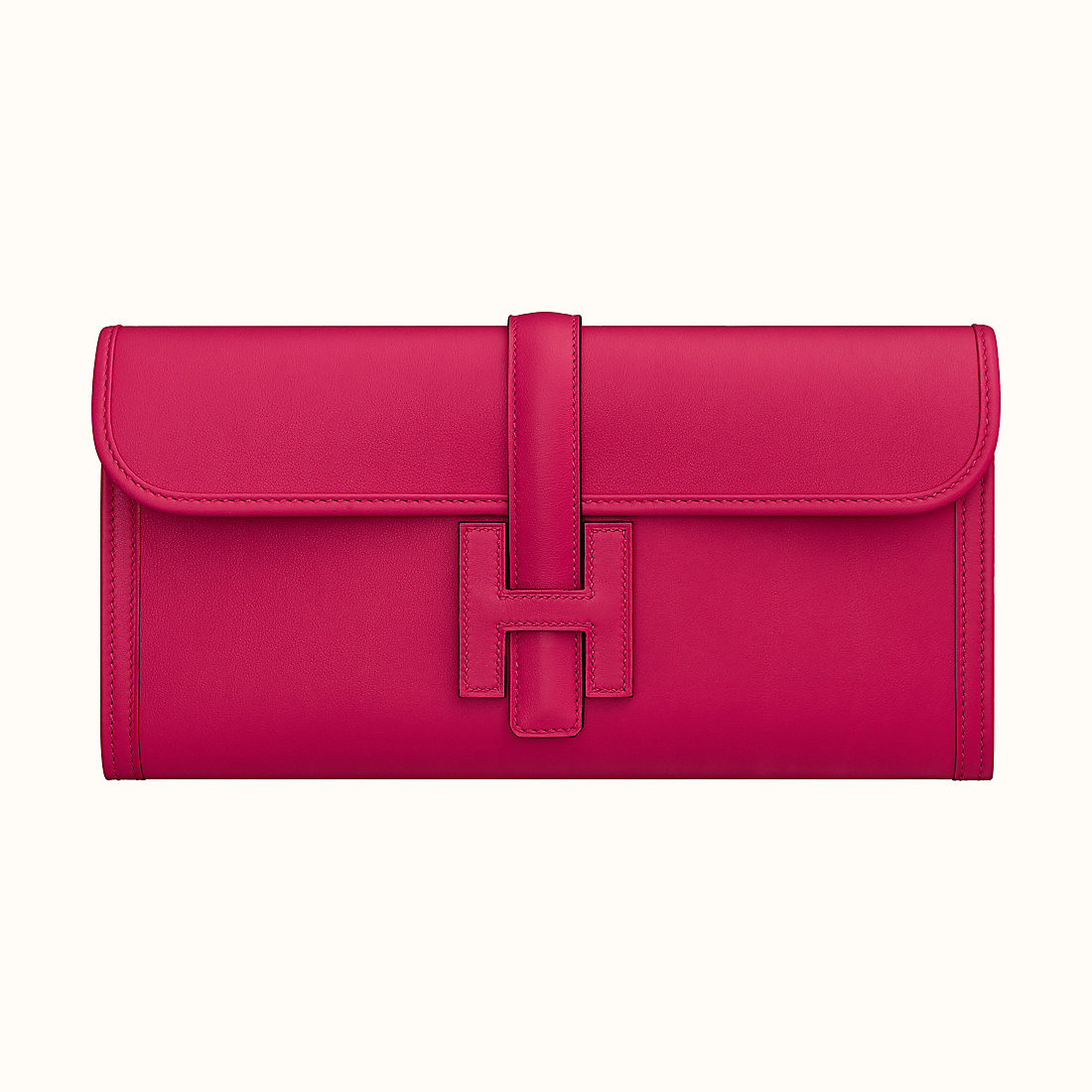 Macao Hermes Jige Elan 29 verso clutch Rose Mexico/Rouge Piment