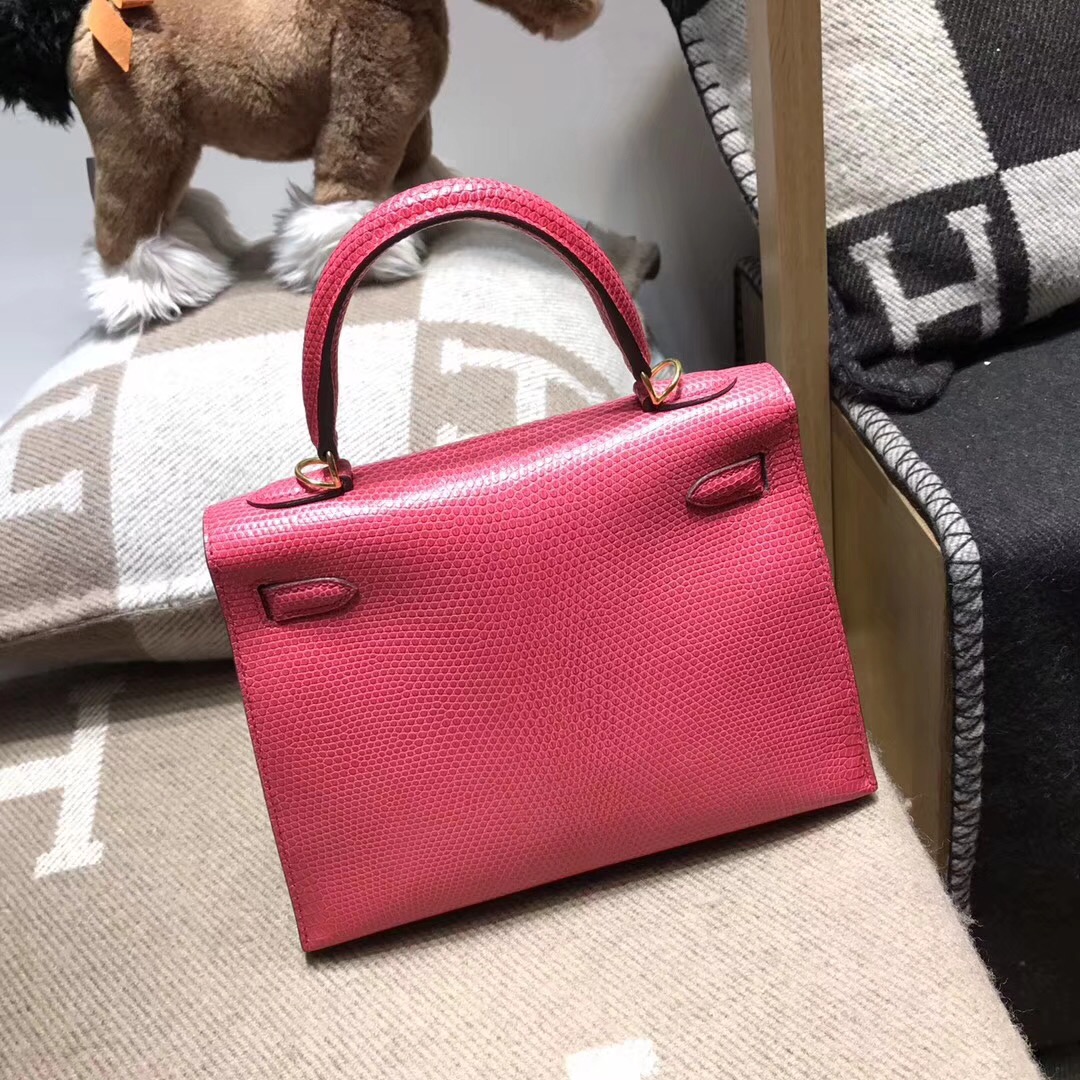 Hermes最早的包袋凱莉包.Hermes kelly 25cm 外封 T5 Rose Jaipur蜜桃粉