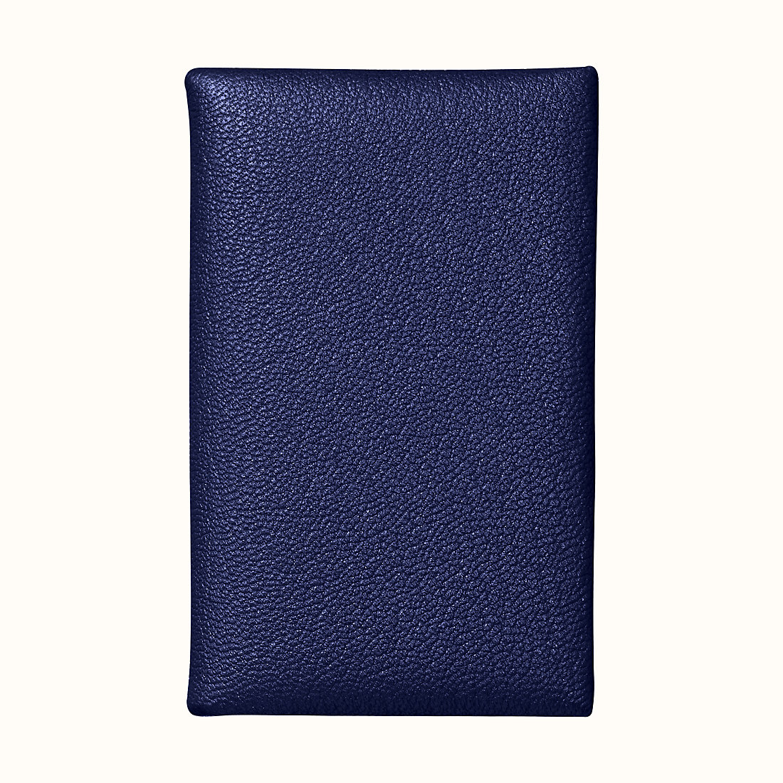 澳門愛馬仕卡包 Macao Hermes Calvi verso card holder CKM3 墨藍色