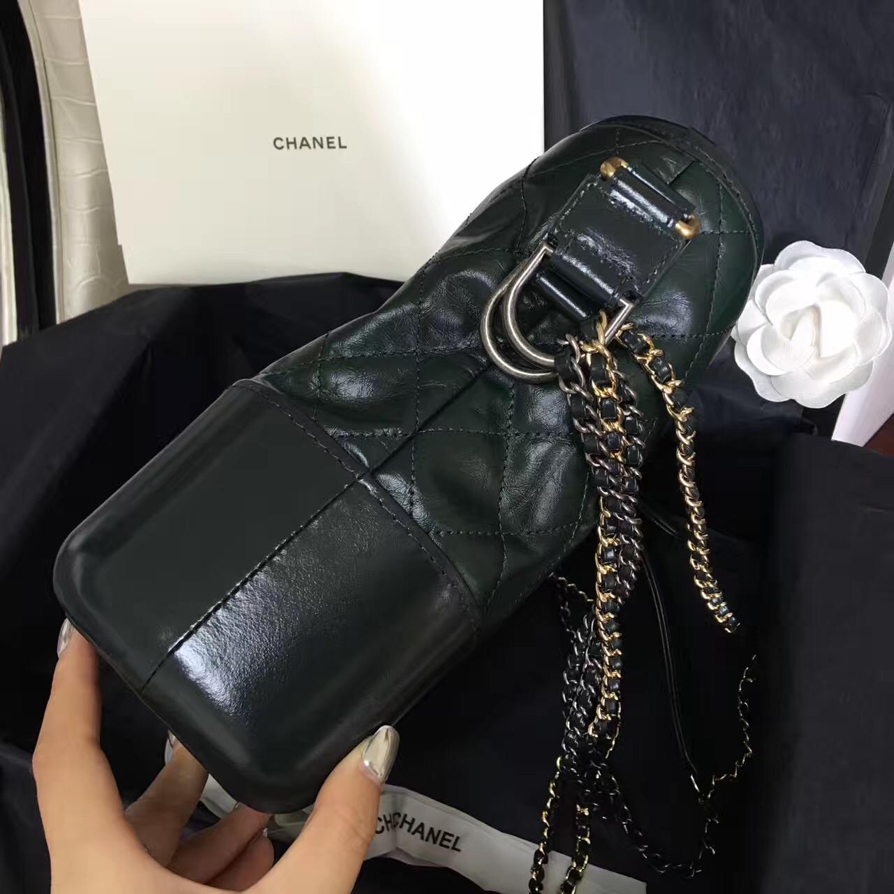 小香包包 墨绿色 gabrielle hobo bag 小號流浪包