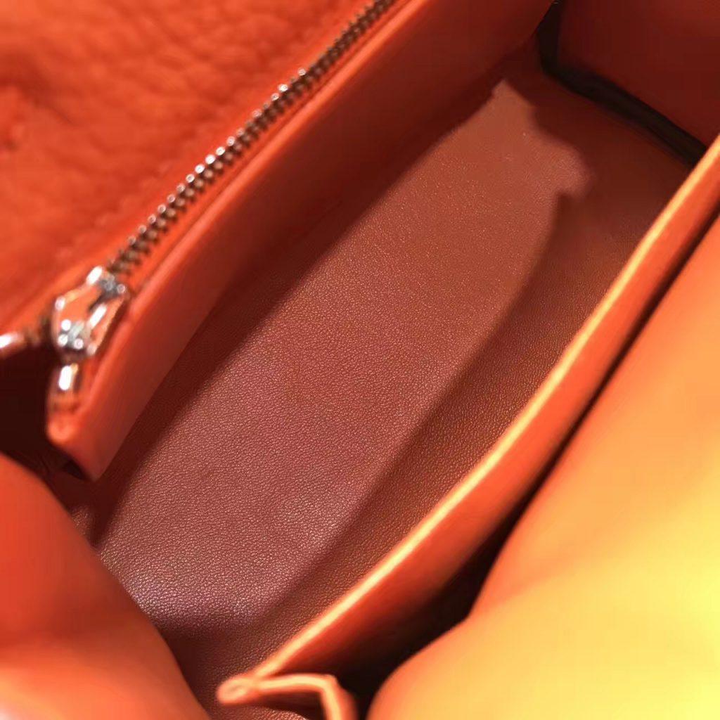 Hermes Kelly 25 togo CK93 Orange 經典顏色之壹橙色金扣