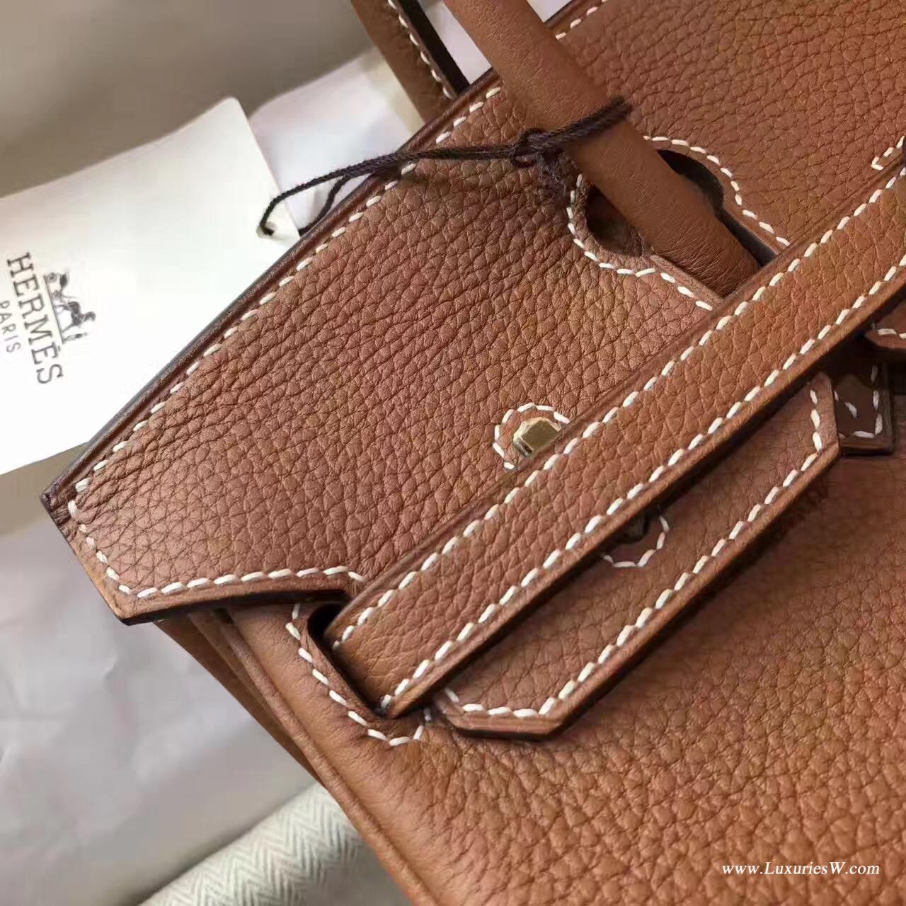 愛馬仕Hermes Birkin 25 togo CK37 Gold金棕色 金扣 GHW 超級百搭