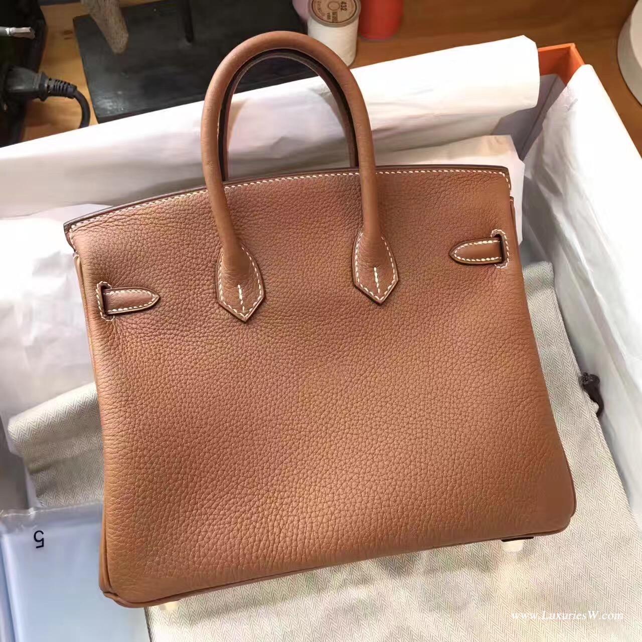 愛馬仕Hermes Birkin 25 togo CK37 Gold金棕色 金扣 GHW 超級百搭