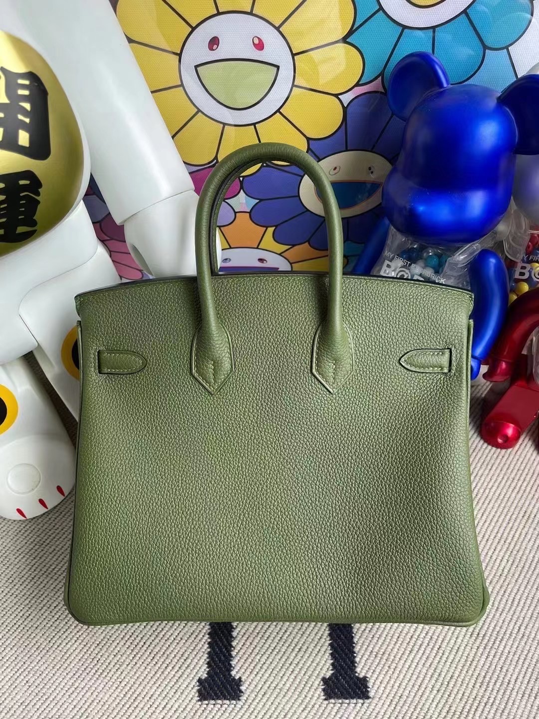 Hermes Birkin 25cm Togo V6 Canopee 叢林綠 銀扣 全手工縫製