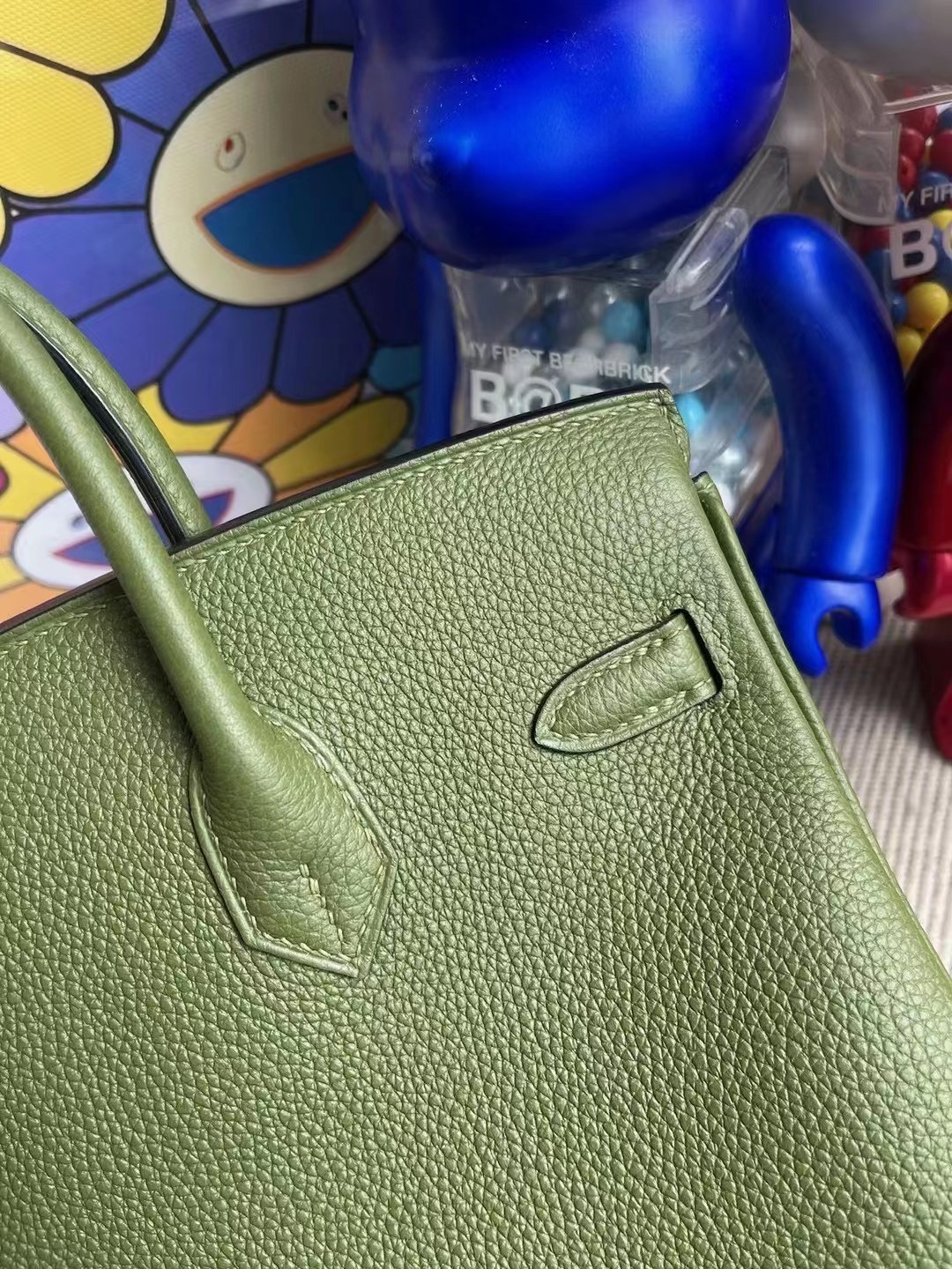 Hermes Birkin 25cm Togo V6 Canopee 叢林綠 銀扣 全手工縫製