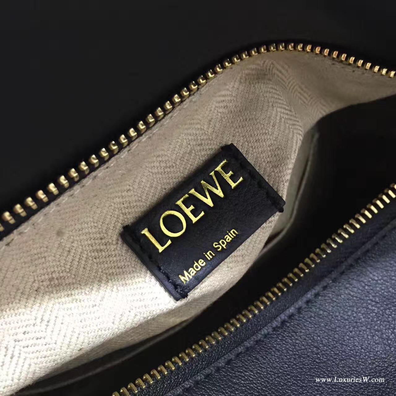 羅意威女包官網 LOEWE 中號 Puzzle Bag 磨砂粉色拼色 30cm折疊單肩手提幾何包