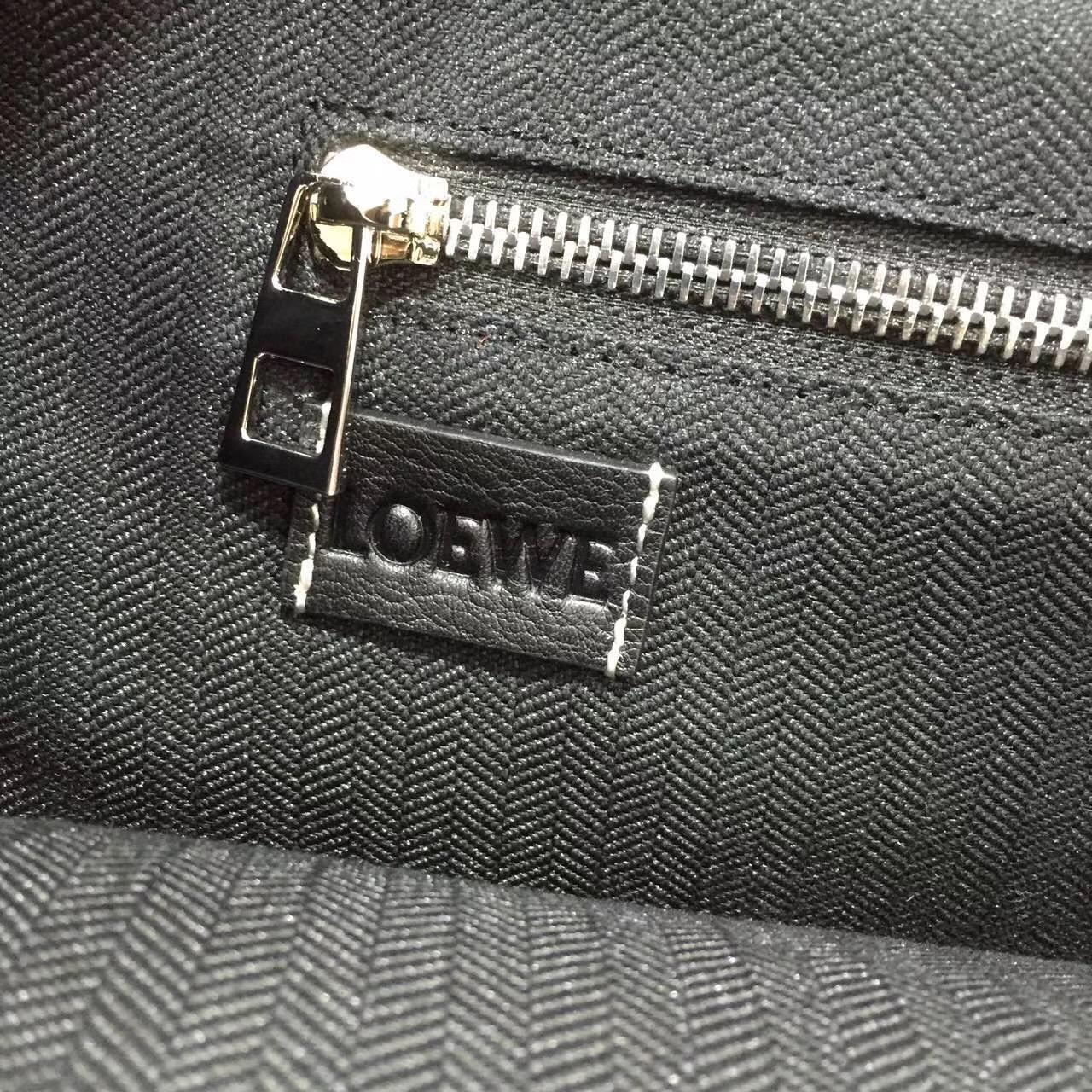 羅意威雙肩背包 loewe Goya Tartan Backpack Black/Red Tartan