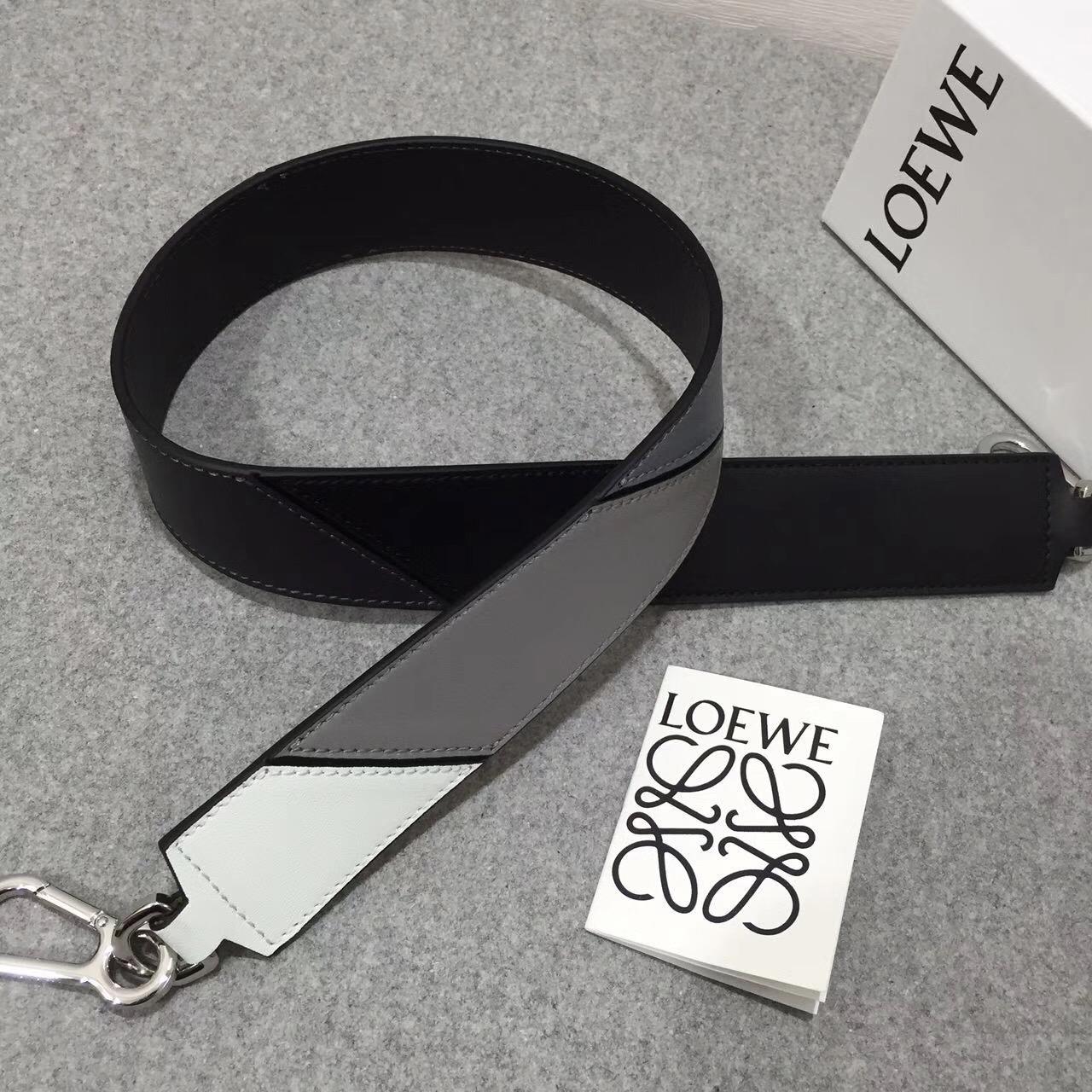 Loewe Degrade Strap Grey Multitone 拼接色小牛皮