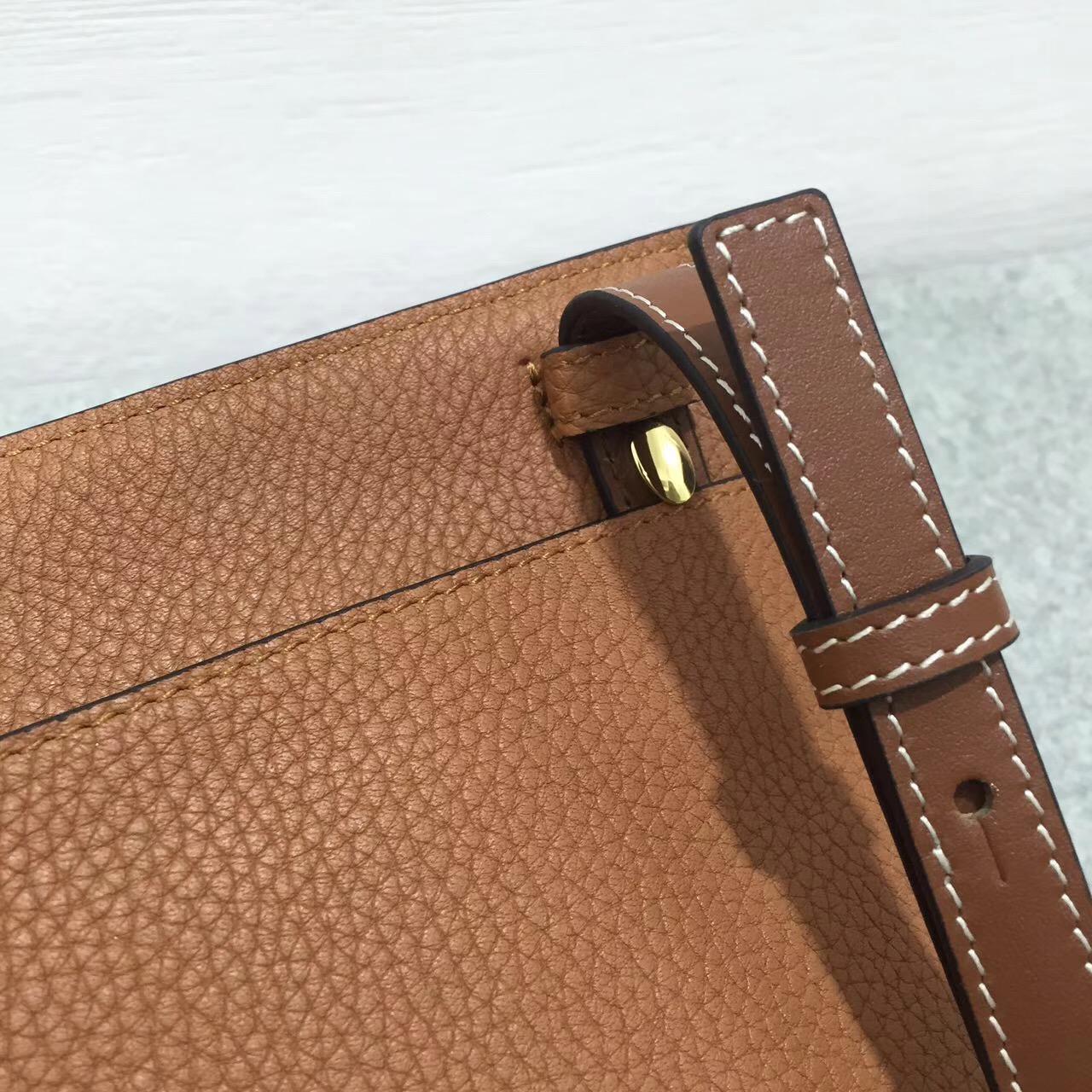 loewe T Mini Bag 棕色小斜挎包進口togo 小牛皮