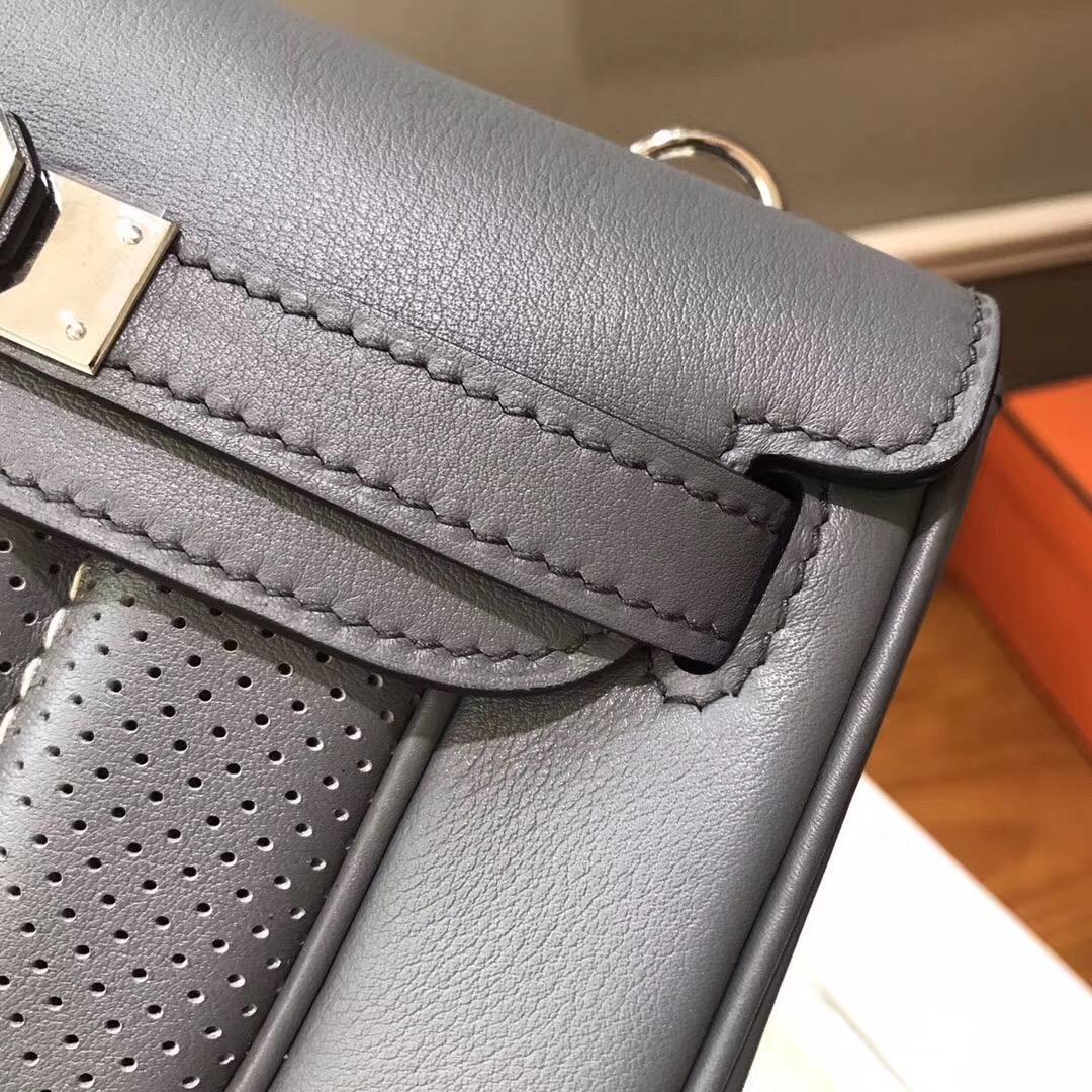 單肩包 Berline 20cm Swift 8F Etain 錫器灰 氣質高冷的深灰色