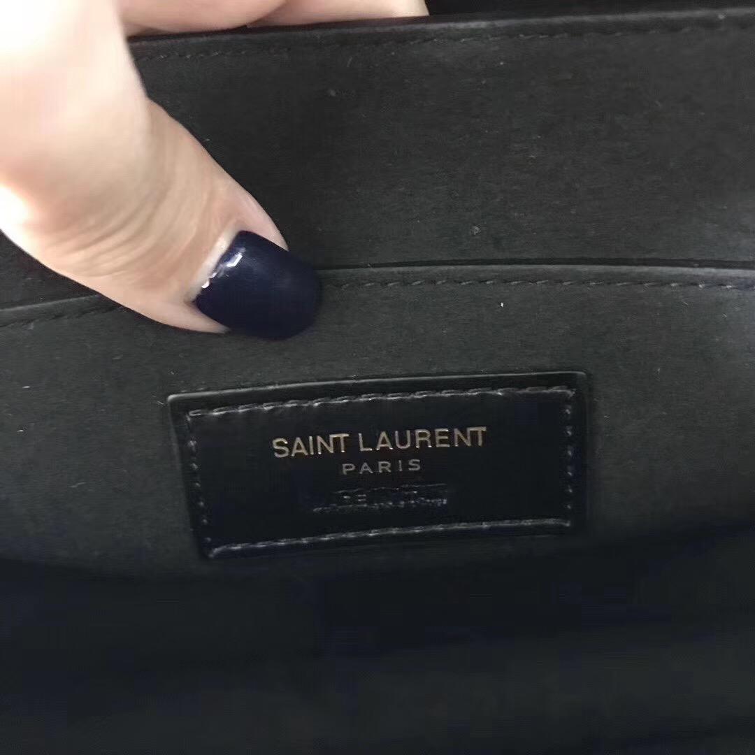 ysl NOE SAINT LAURENT crossbody bag in black moroder leather