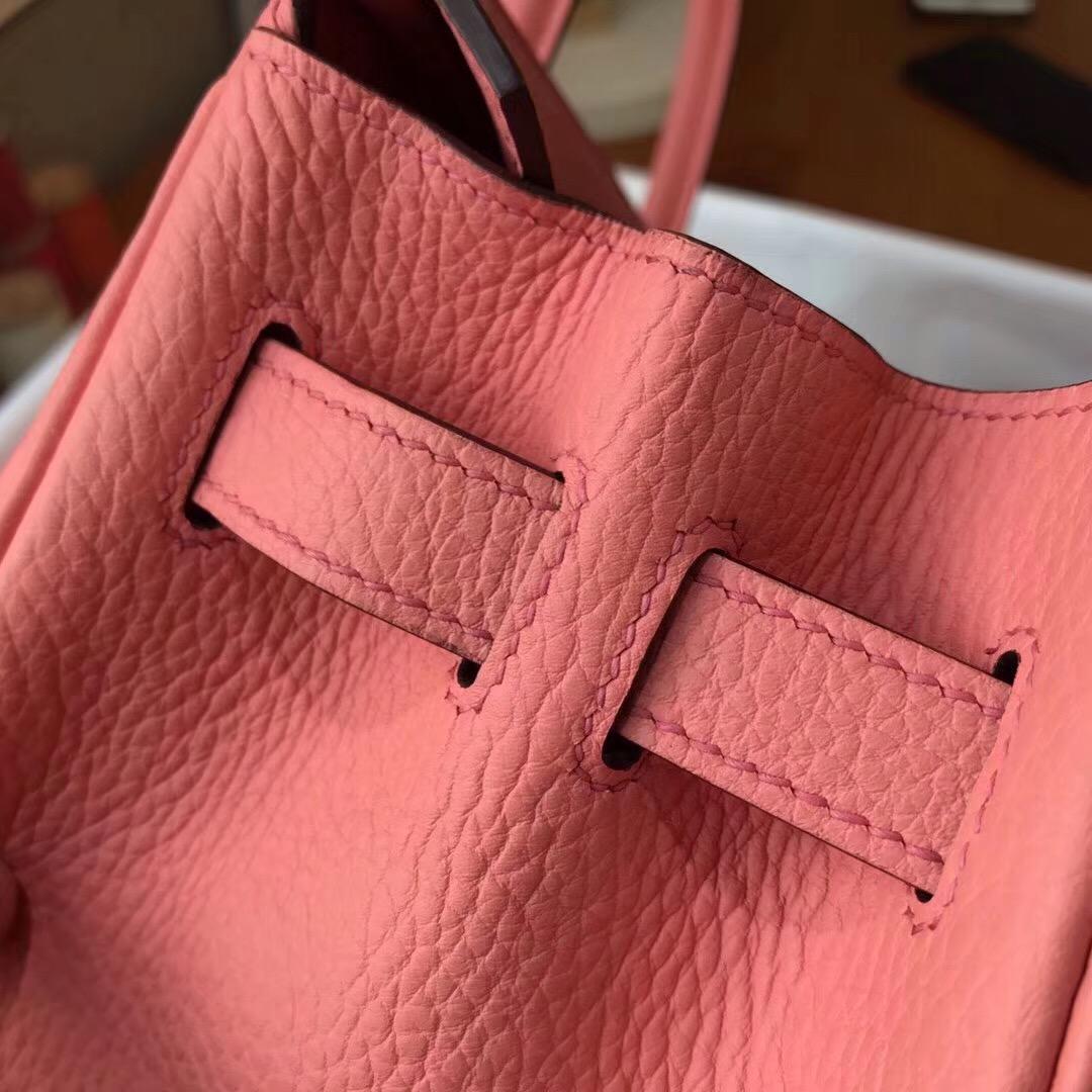 奢侈品包包最出名包袋 鉑金包Birkin 30cm togo L5龍蝦粉 Crevette