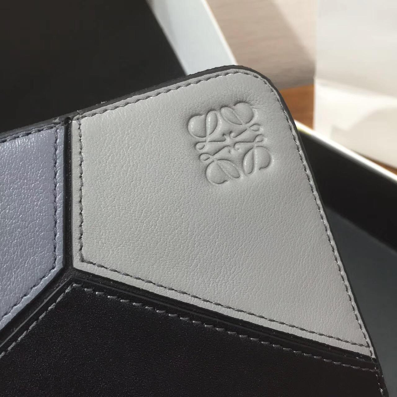 羅意威包包LOEWE Puzzle Zip Around Wallet Grey Multitone 長款式拉鏈錢包