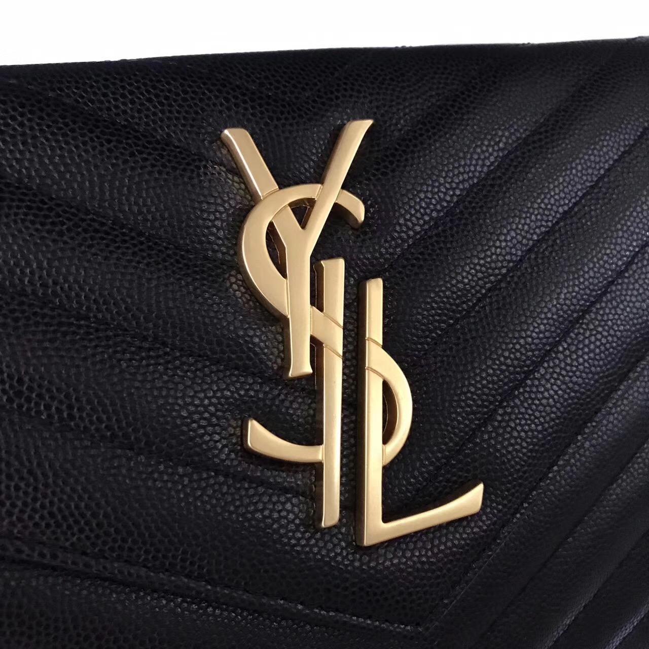 聖羅蘭 Saint Laurent ysl最新woc 22.5cm logo分開链条小包