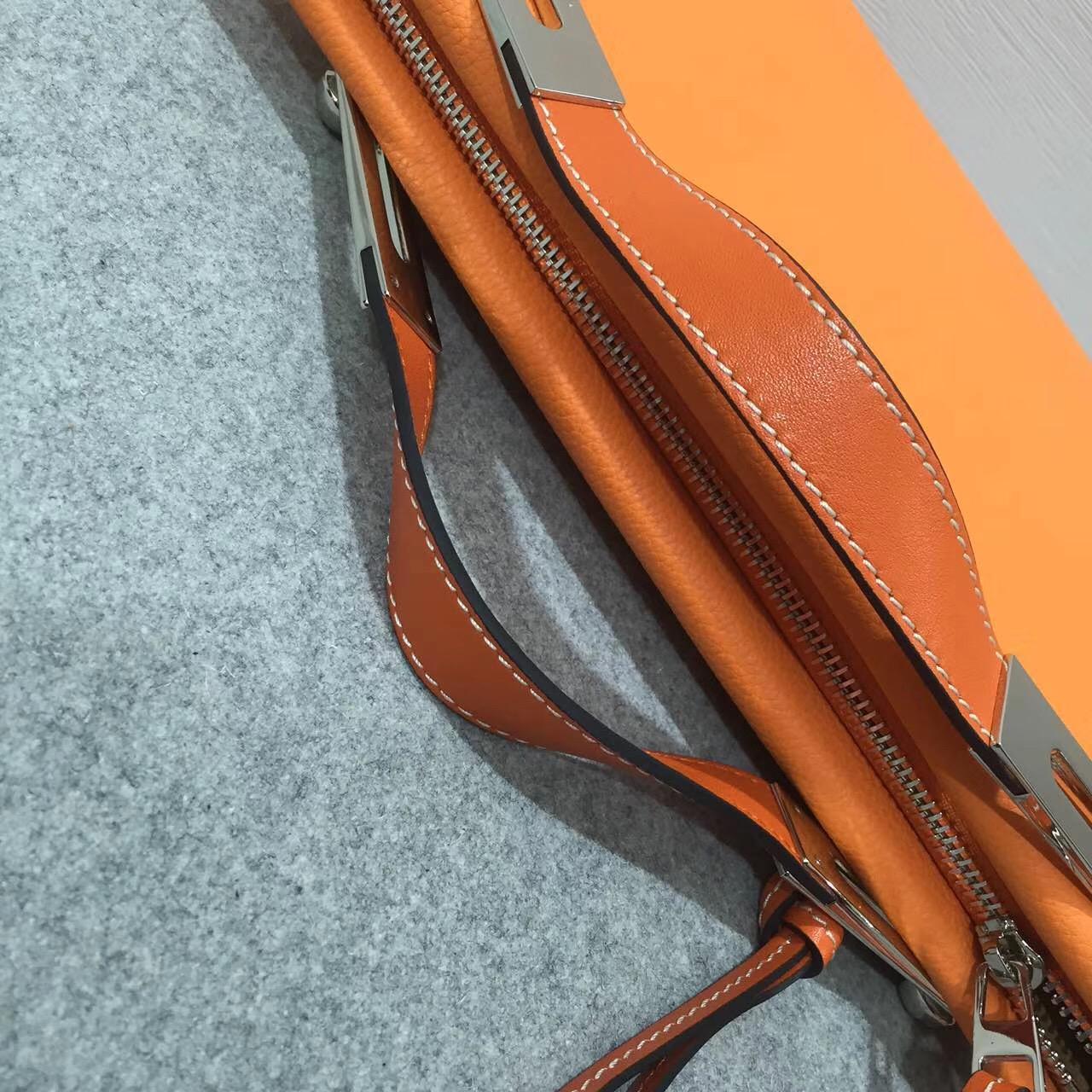 loewe羅意威 軟顆粒小牛皮 Missy Small Bag 橙色