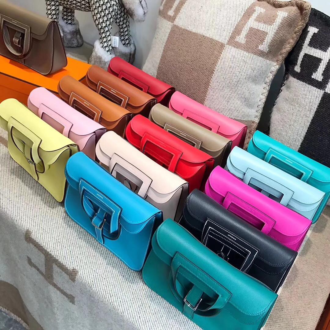 Hermes Halzan bag 最年輕包袋15种所有顏色大全尺寸價格大全