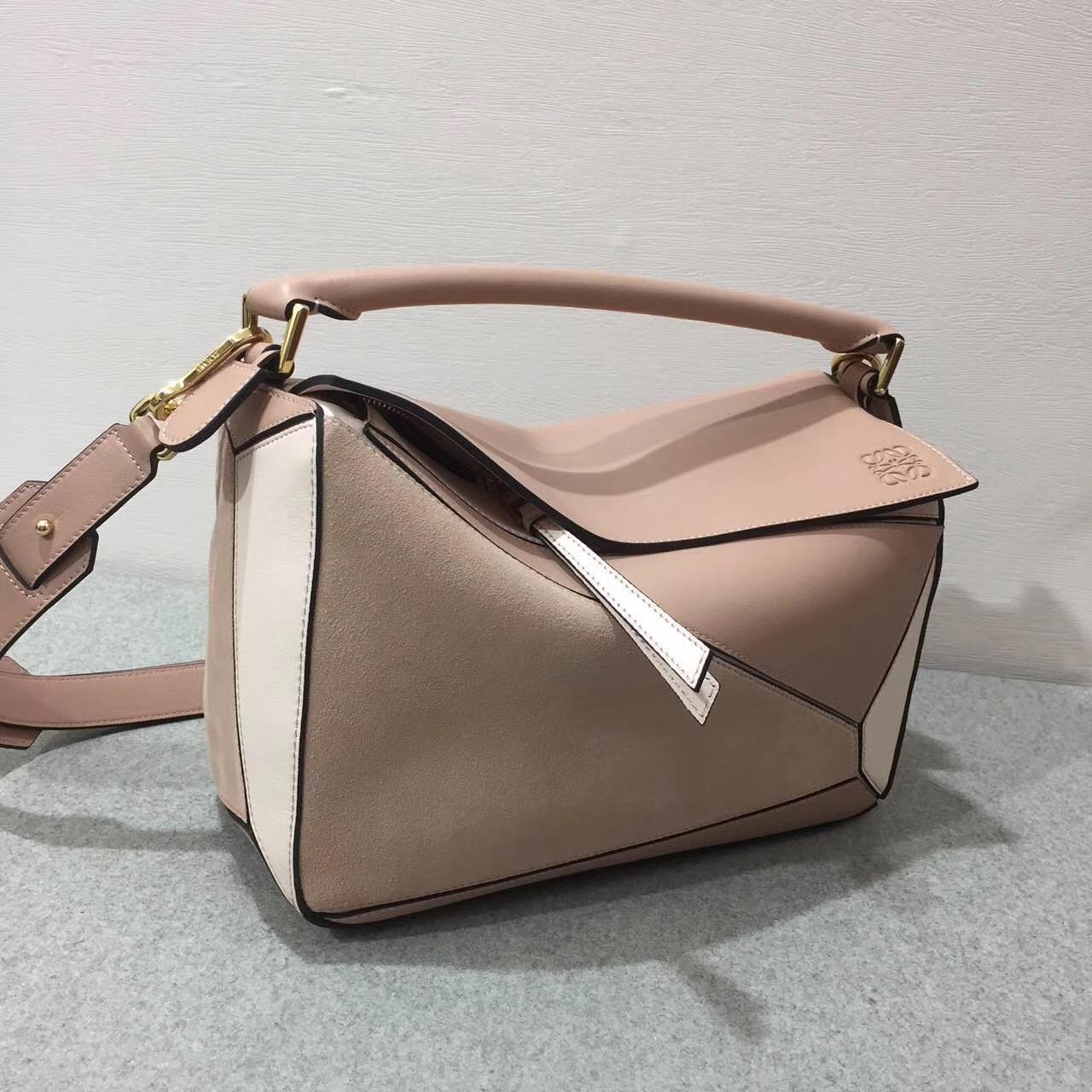 Loewe羅意威 Puzzle Bag Blush Multitone