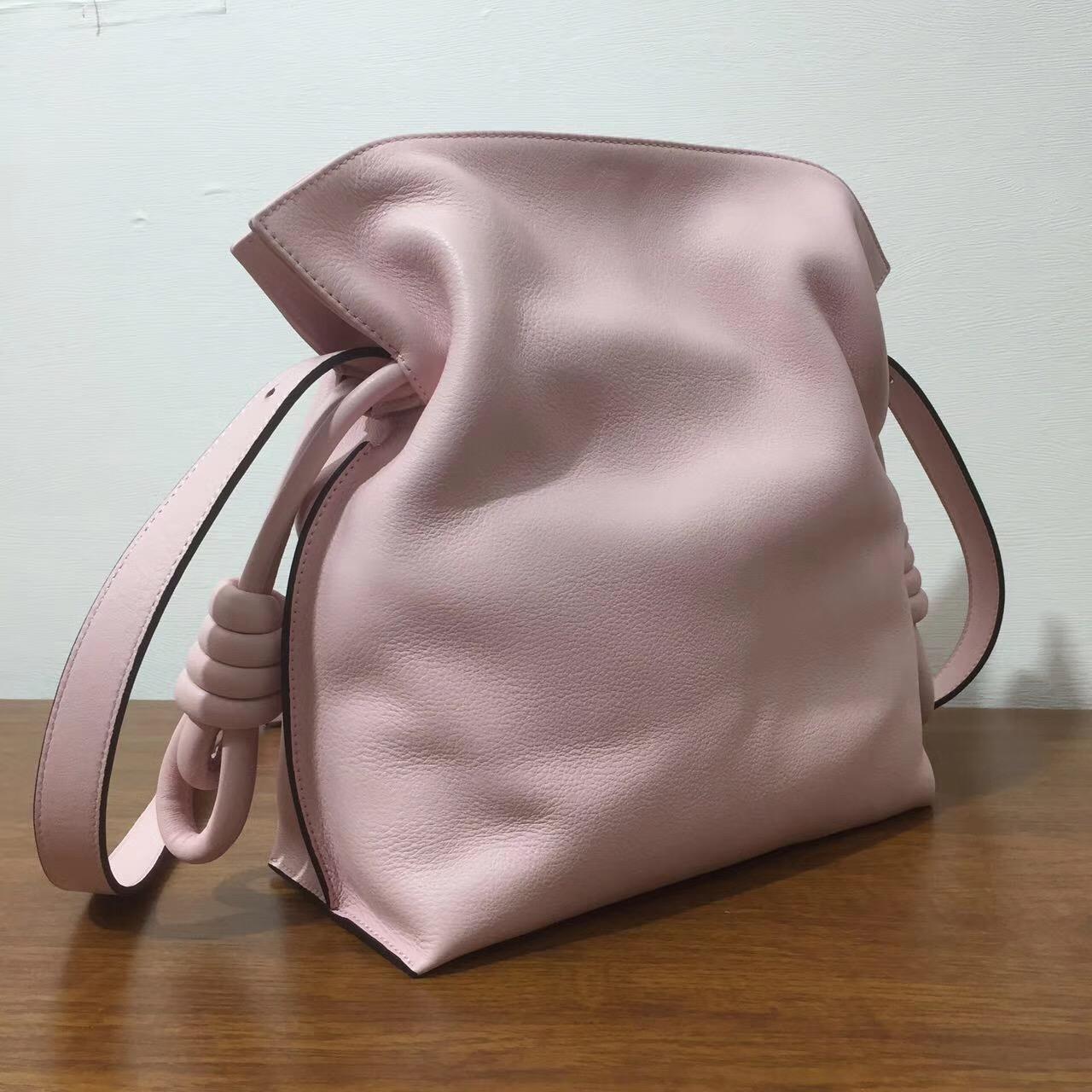 Loewe羅意威绳结手袋 Flamenco Knot Bag 粉色