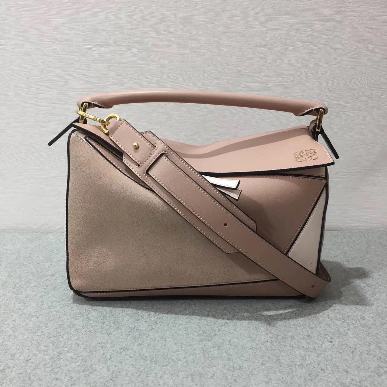 Loewe羅意威 Puzzle Bag Blush Multitone