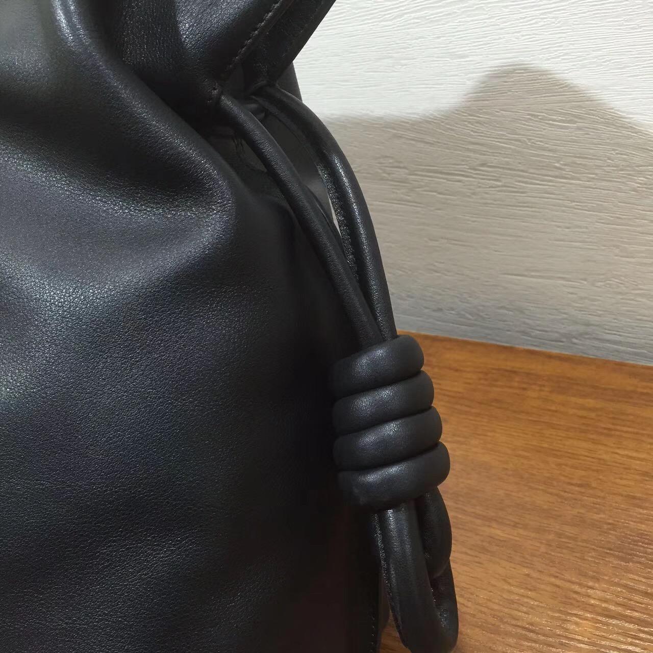 Loewe羅意威Flamenco绳结手袋 Flamenco Knot Bag 黑色