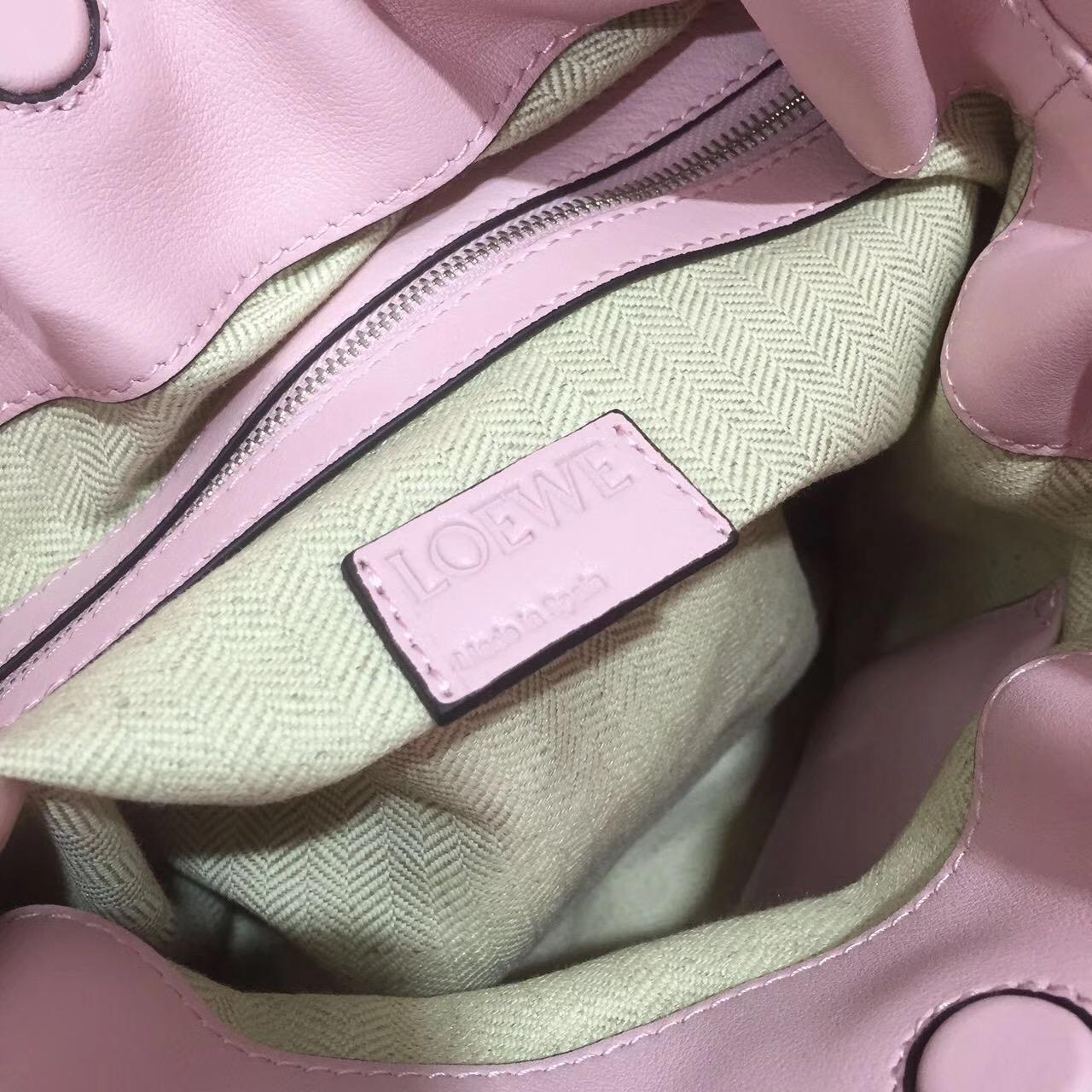 Loewe羅意威绳结手袋 Flamenco Knot Bag 粉色