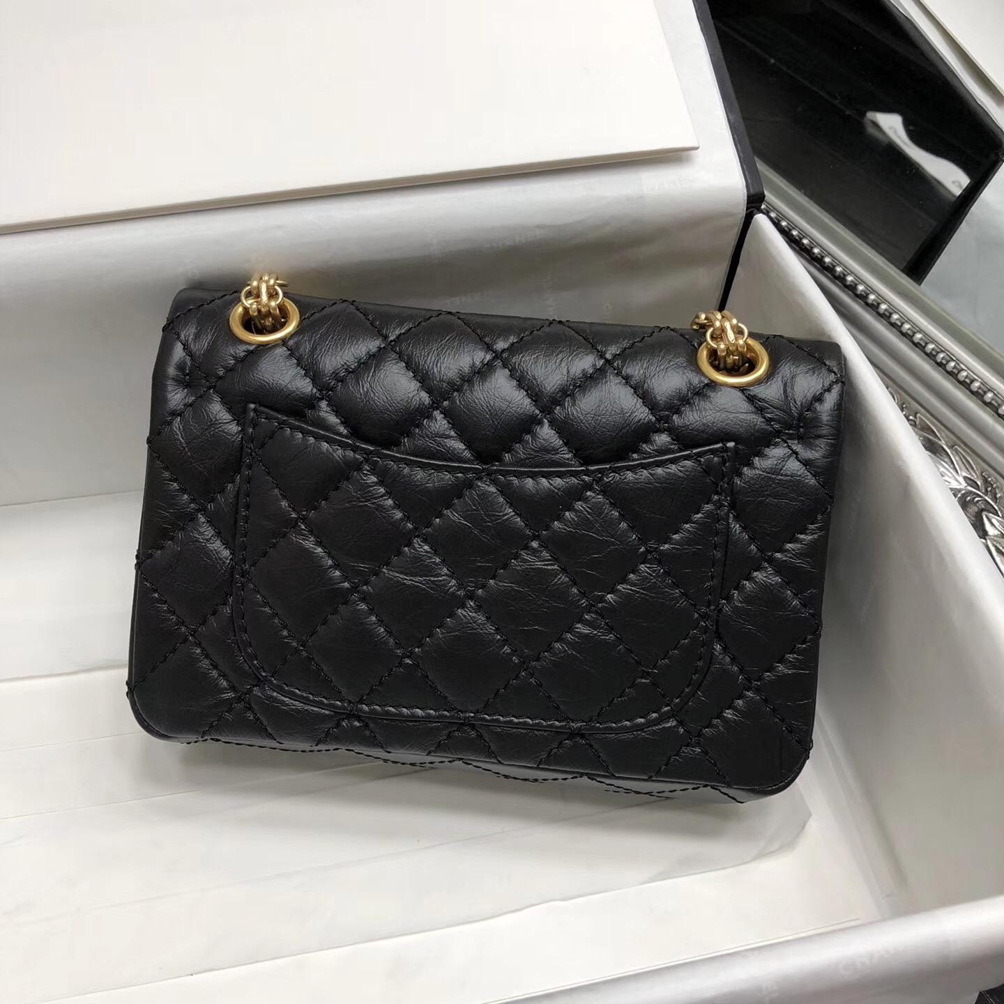 Chane.復刻版迷你小號 口蓋包Mini20cm Large 2.55 handbag