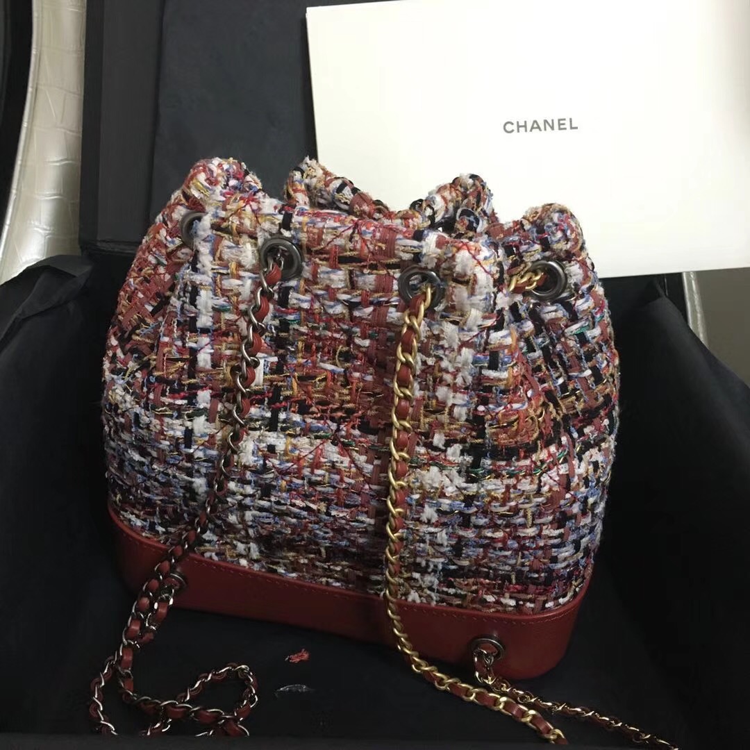 小香 gabrielle hobo bag 小號雙肩背包斜紋軟呢、小牛皮