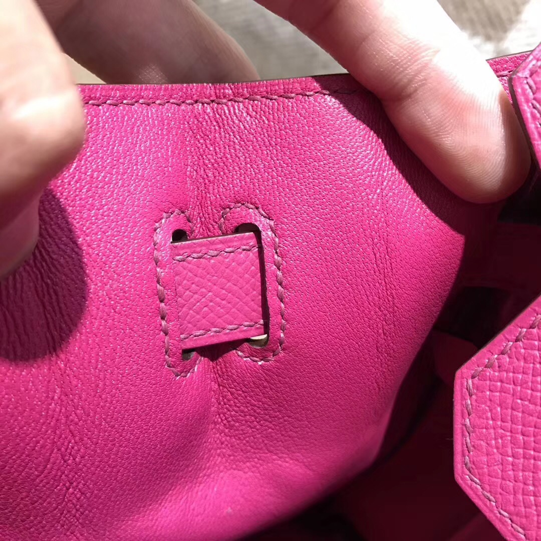 最出名的包袋鉑金包Hermes Birkin L3 epsom玫瑰紫 rose purple 30cm