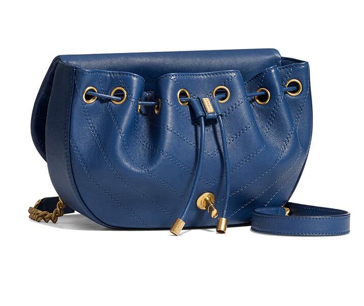 Chanel官網 2018春夏系列 blue藍色 小牛皮口蓋包Flap Bag A57128