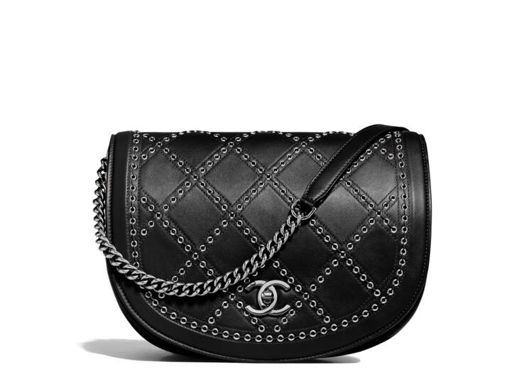 Chanel 2018春夏系列 驼色小牛皮口蓋包Flap bag