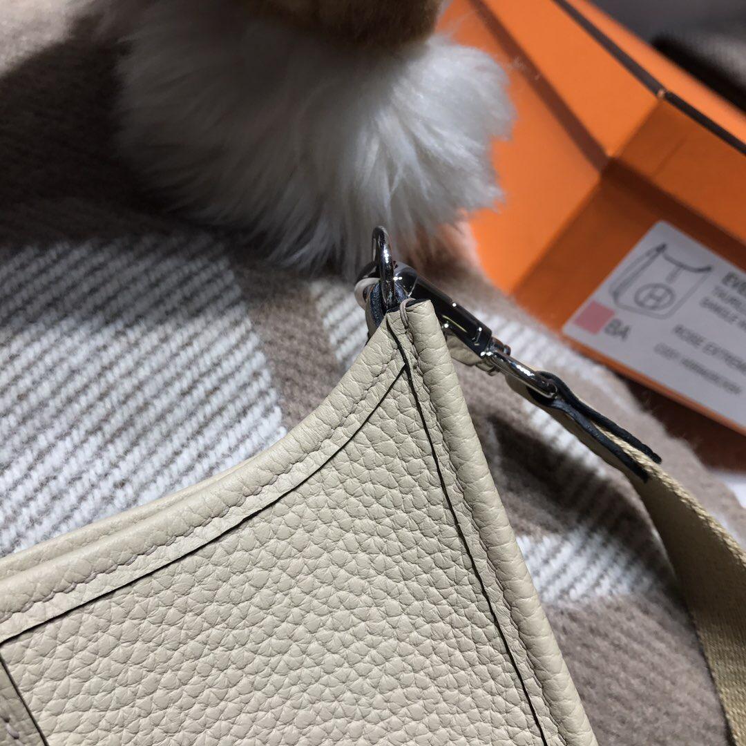 Hermes Eveylne Mini taurillon Clemence TC大牛 风衣灰 S2 Trench