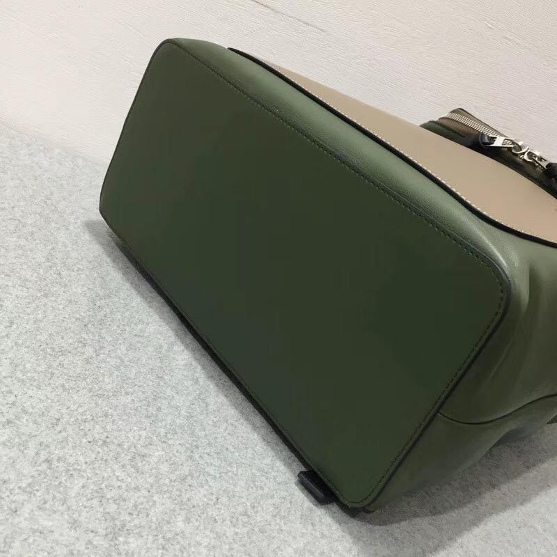 loewe Goya Backpack Dark Taupe/Military Green/Bl