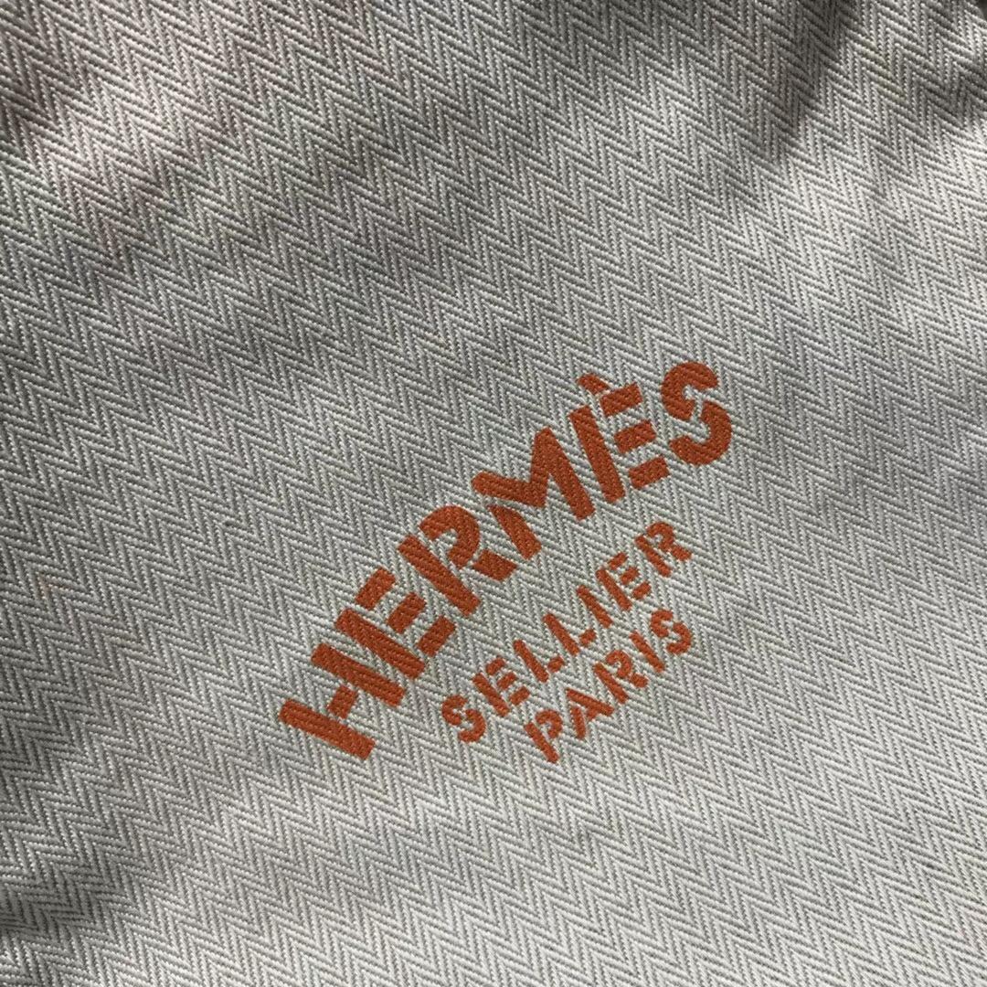 愛馬仕Hermes alina bag 帆布購物袋 網紅包 新顏色米白配橙色