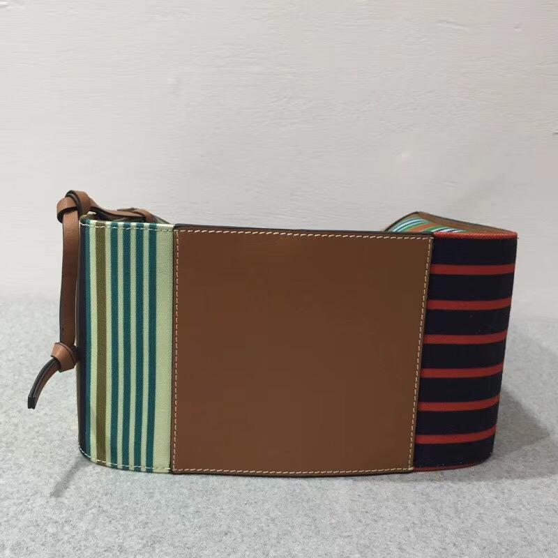 羅意威女包loewe Hammock Stripes Small Bag Multicolor canvas/classic calf