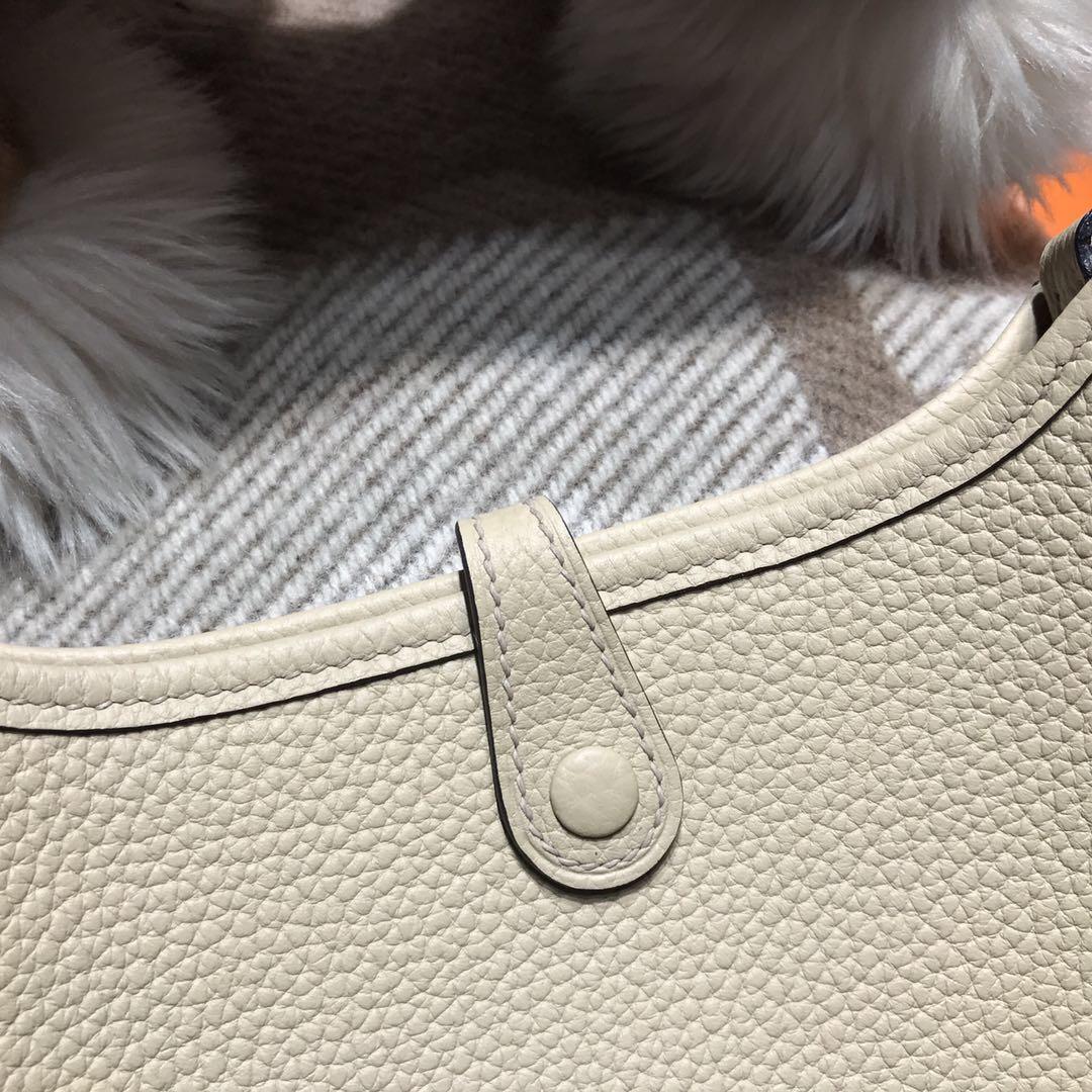 Hermes Eveylne Mini taurillon Clemence TC大牛 风衣灰 S2 Trench