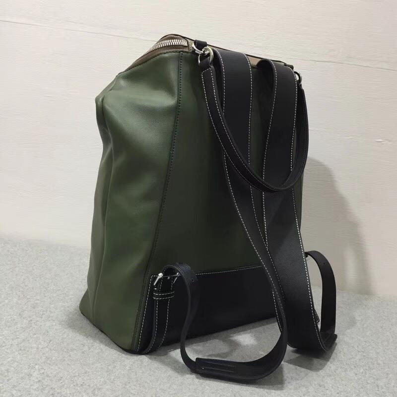 loewe Goya Backpack Dark Taupe/Military Green/Bl