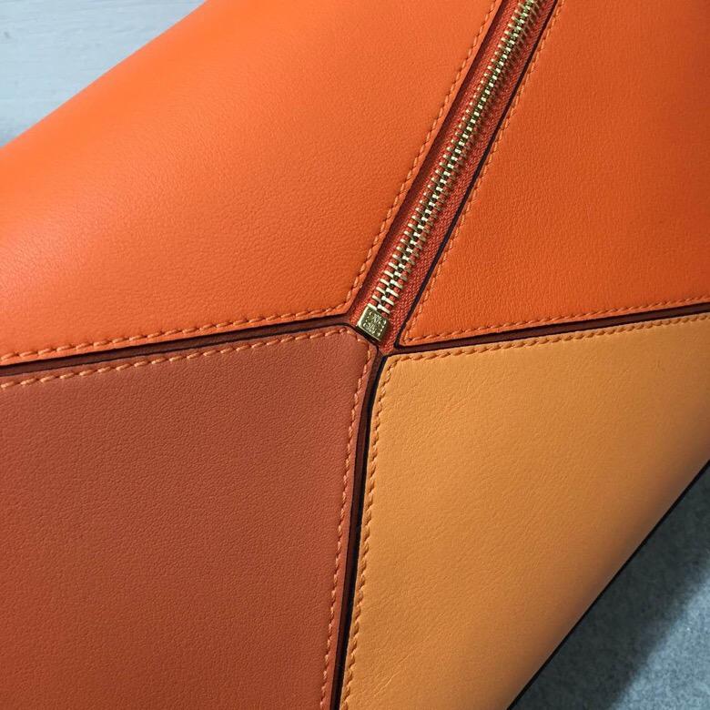 Loewe Puzzle Bag Orange Multitone經典小牛皮手袋 Puzzle明星包款