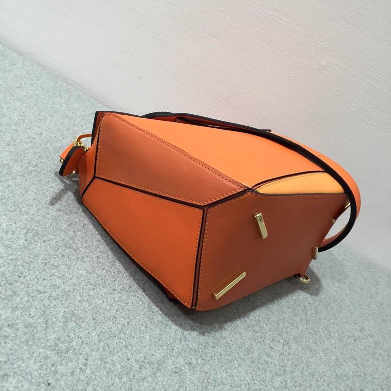 Loewe Puzzle Bag Orange Multitone經典小牛皮手袋 Puzzle明星包款