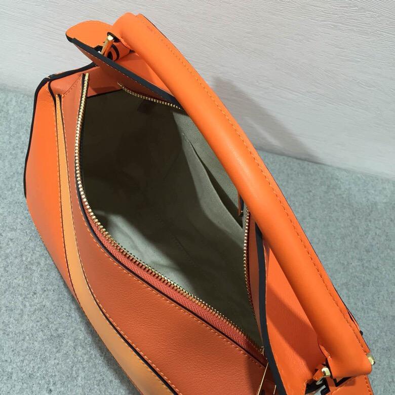 Loewe Puzzle Bag Orange Multitone經典小牛皮手袋 Puzzle明星包款