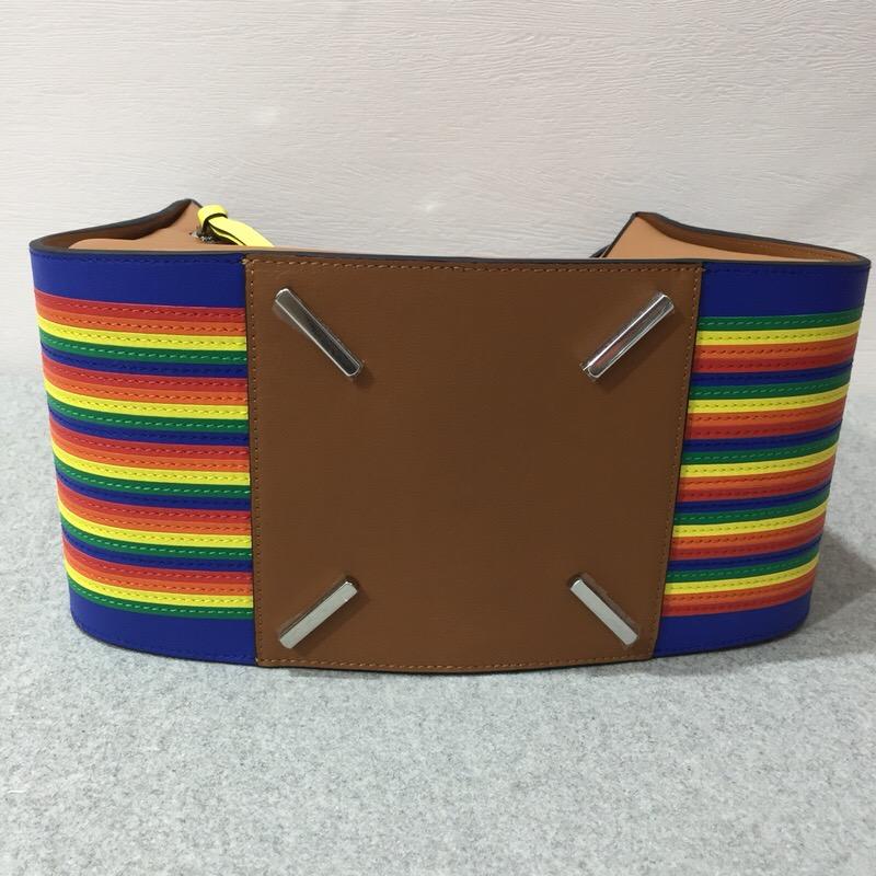 羅意威包包香港官網Loewe Hammock Rainbow Medium Bag Multicolor/Tan