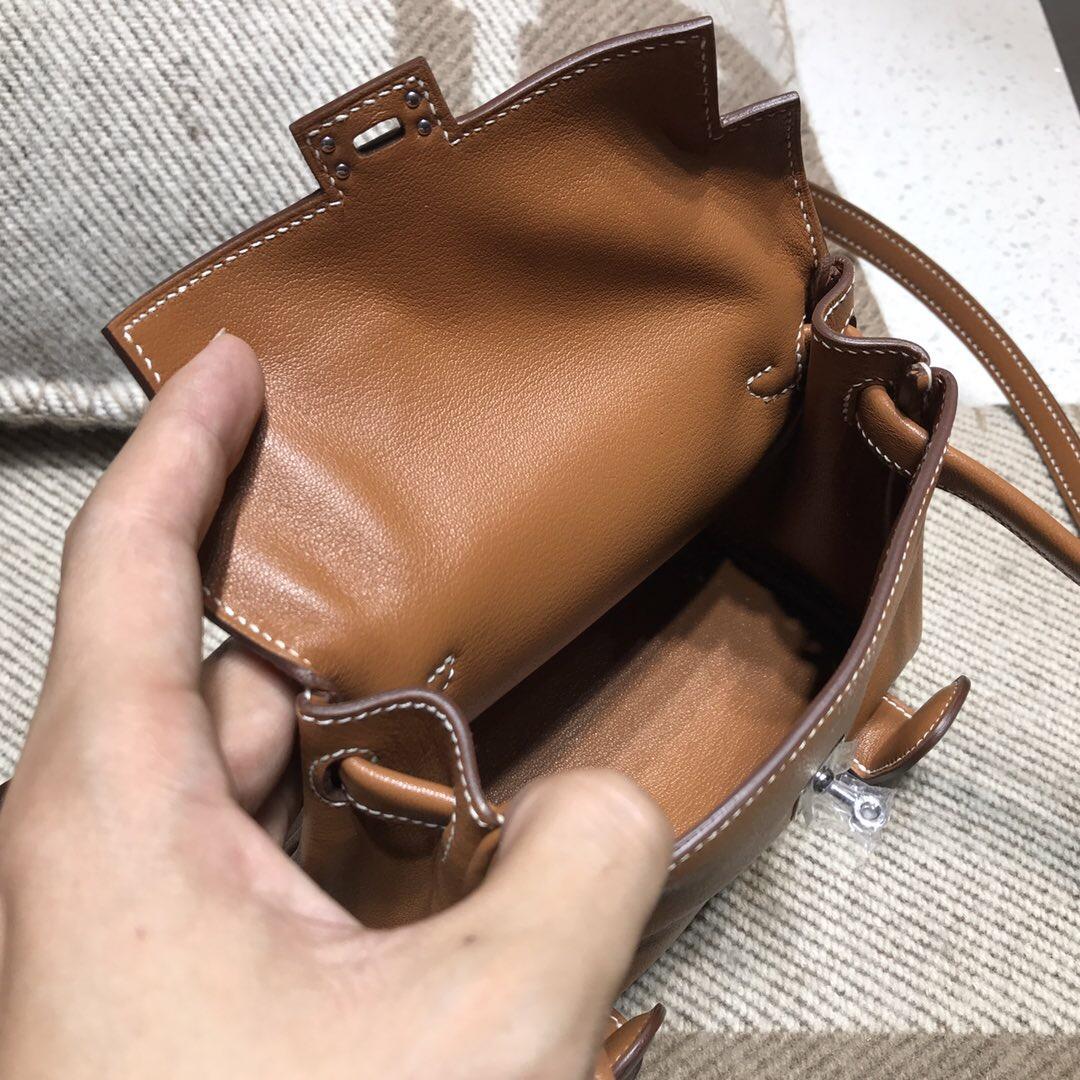 Hermes Kelly Doll Swift calfskin CK37金棕色 Glod 千喜年限量款凱莉娃娃包