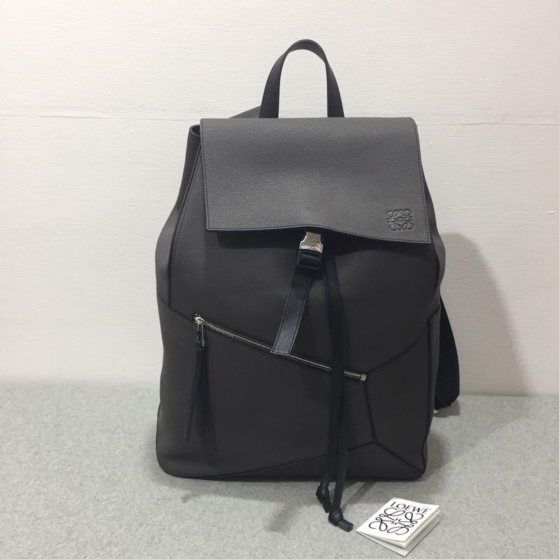 Loewe Puzzle Backpack 深灰色男士雙肩背包