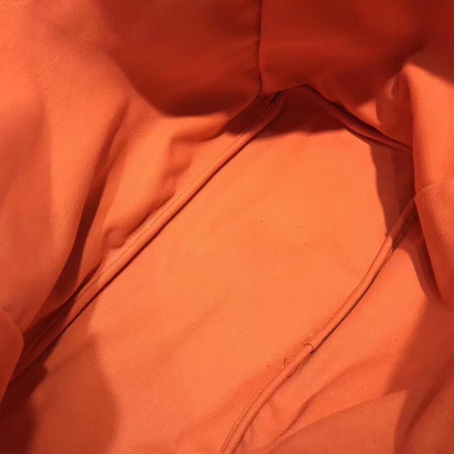 愛馬仕帆布包價格 Hermes Aline Bag 網紅包 街拍神器 最新顏色黑色/橙色字體