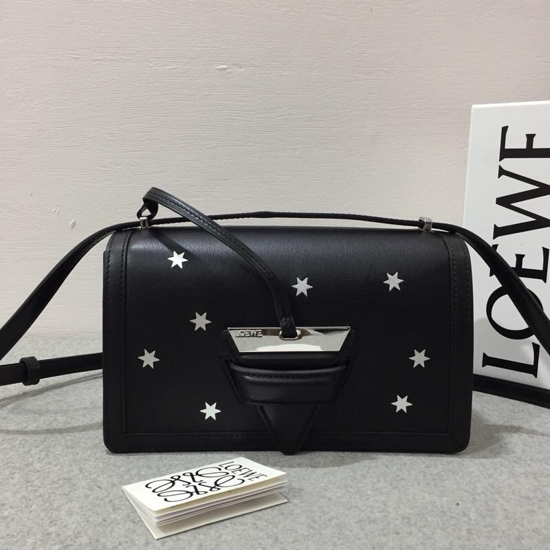 羅意威 Loewe Barcelona Stars Bag 黑色/銀色