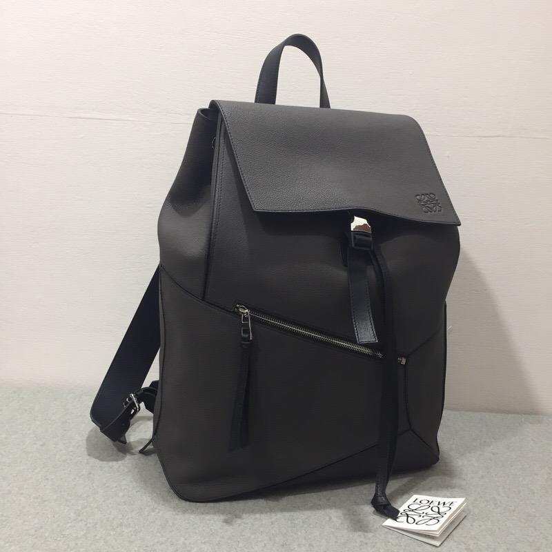 Loewe Puzzle Backpack 深灰色男士雙肩背包