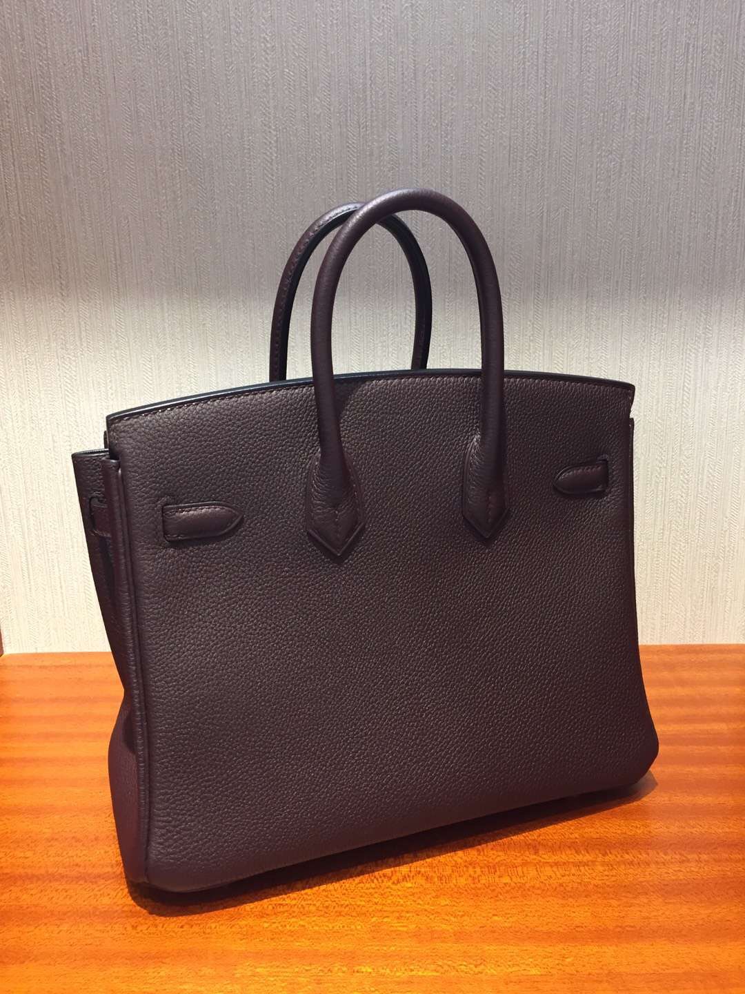 愛馬仕鉑金包價格2018 Hermes Birkin Bag 25 Togo小牛皮 CK57波爾多酒紅