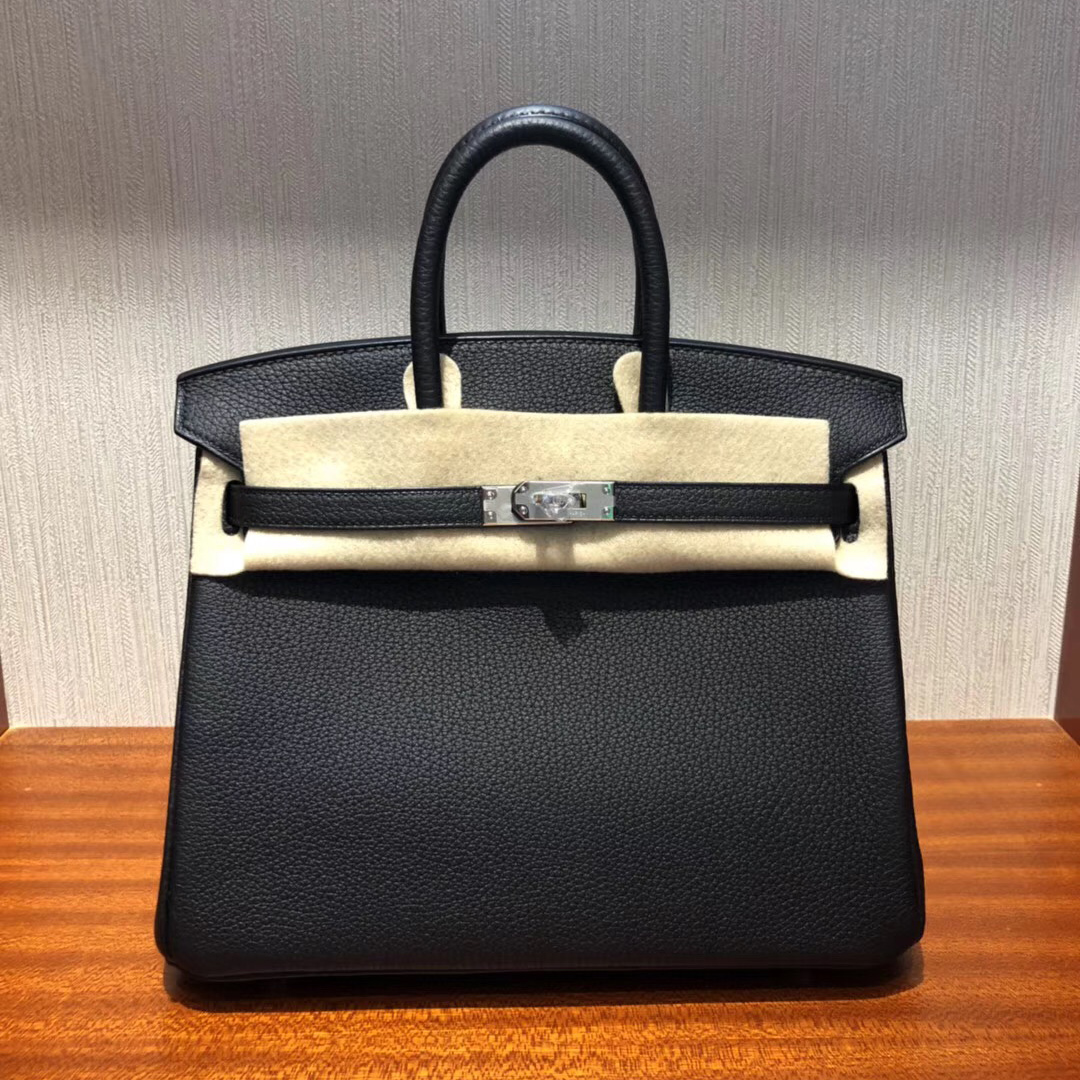 Hermes Birkin Bag 40CM Epsom Leather Gold Hardware, CK89 Noir